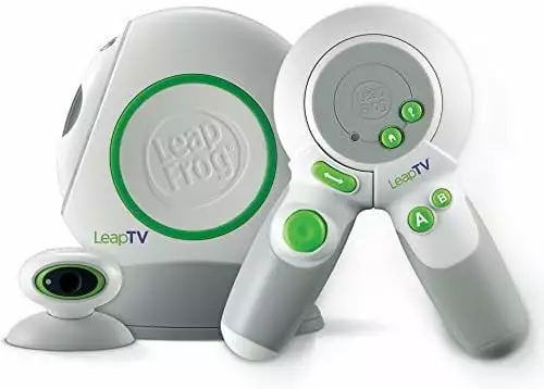 Open Box LeapFrog LeapTV Educational Gaming System - GREEN/WHITE