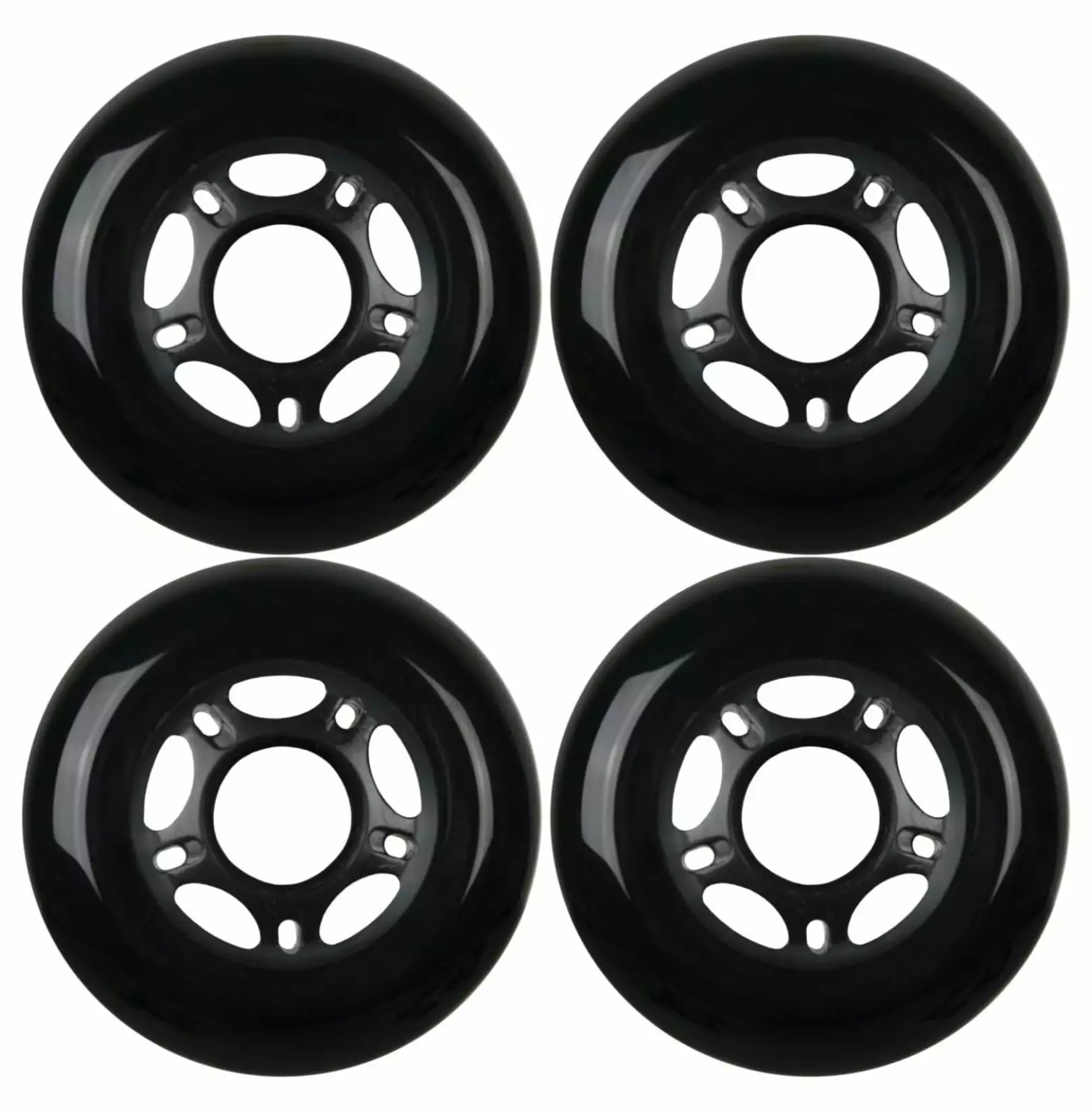 Outdoor Asphalt Formula 89A Inline Skate X4 Wheels