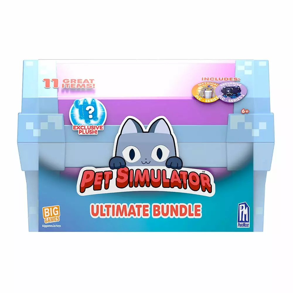 PET SIMULATOR - Pixel Chest Ultimate Bundle (12 Chest w/ 11 Items. Series 2) [Includes DLC]