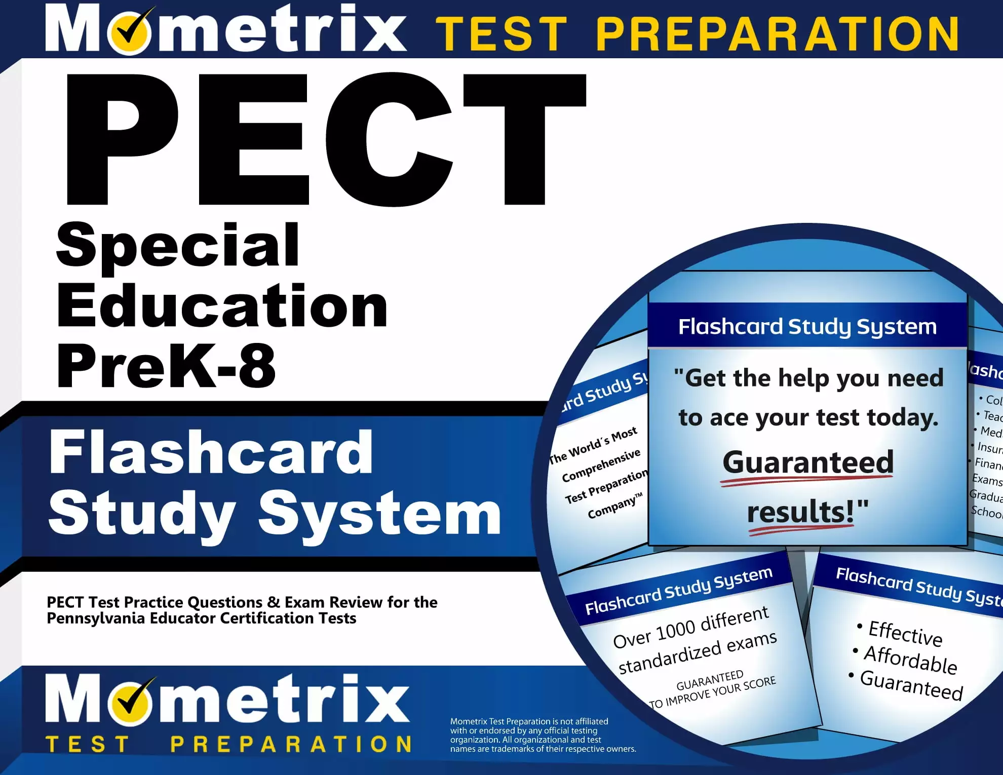 Pect Special Education Prek-8 Flashcard Study System : Pect Test Practice Questions & Exam Review for the Pennsylvania Educator Certification Tests (Cards)