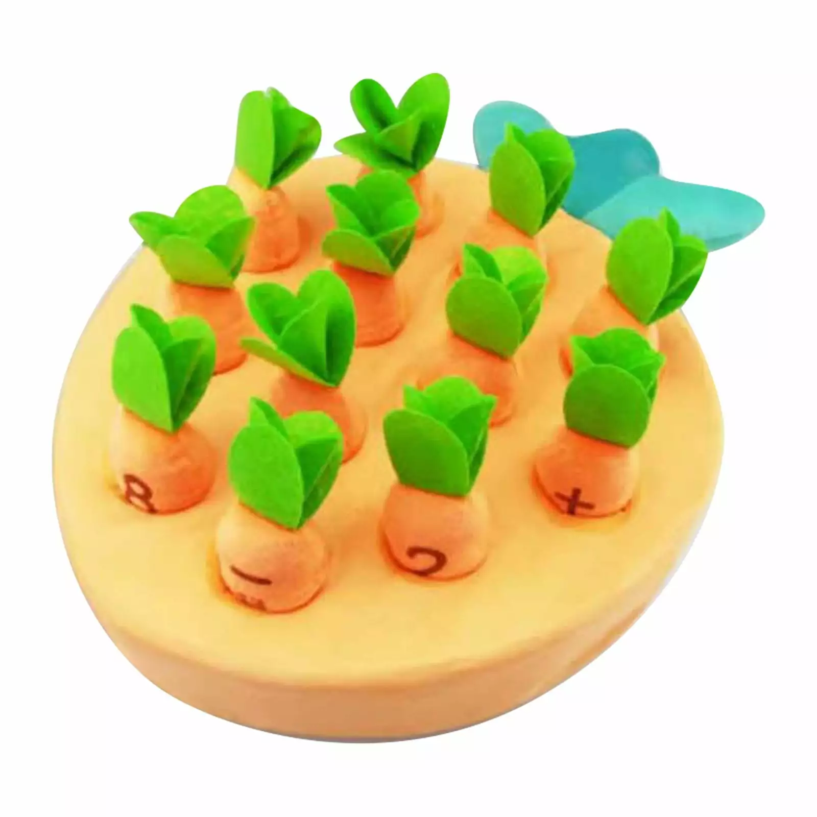 Plush Montessori Toys for Toddlers 1-3 Years Old. Carrot Toys Shape Size Sorting Game. Baby Easter Toys for Fine Motor Skill. Great Baby Easter Gifts Birthday Gift Toys