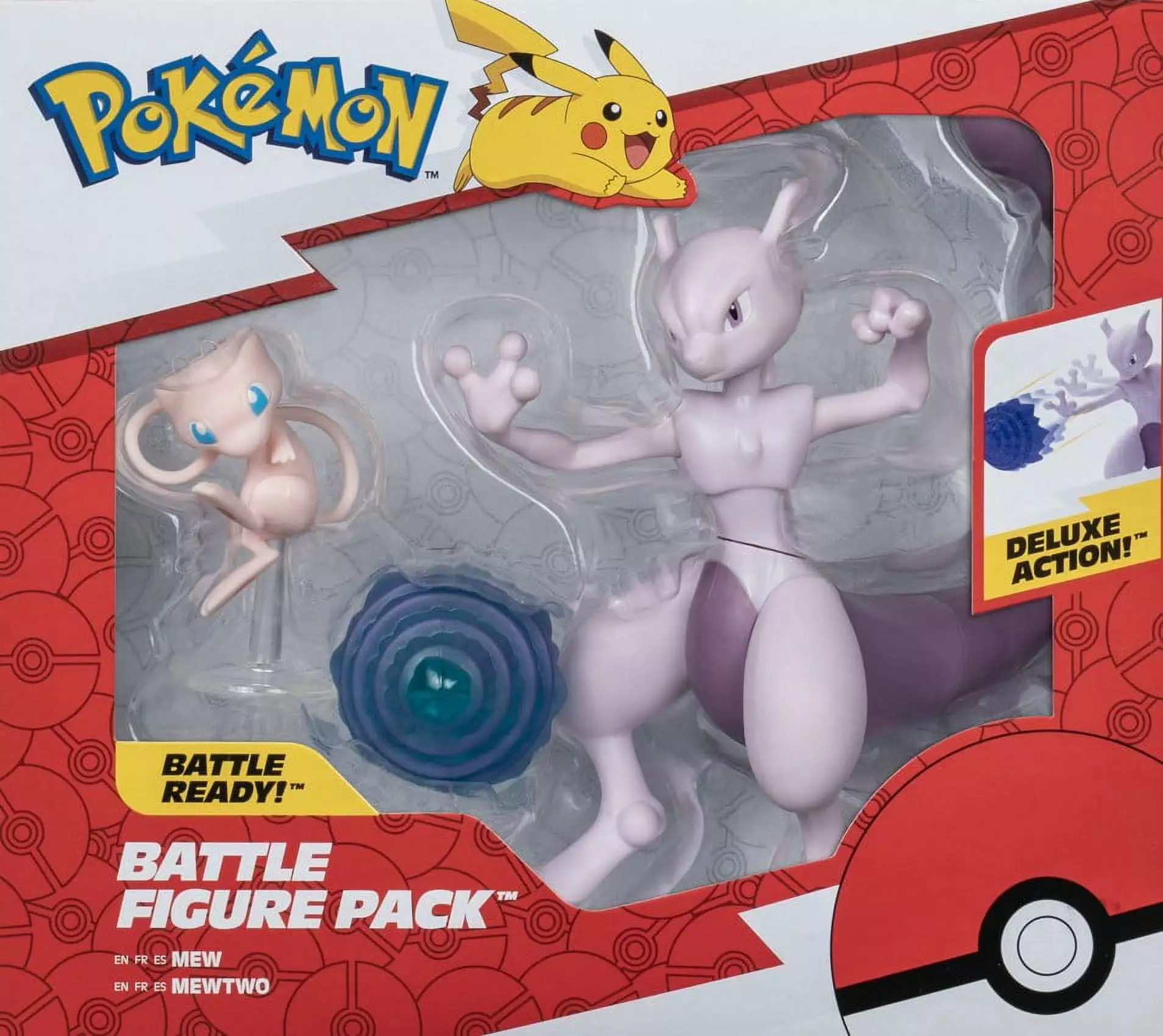 Pokemon Mewtwo Mew Figure Pack