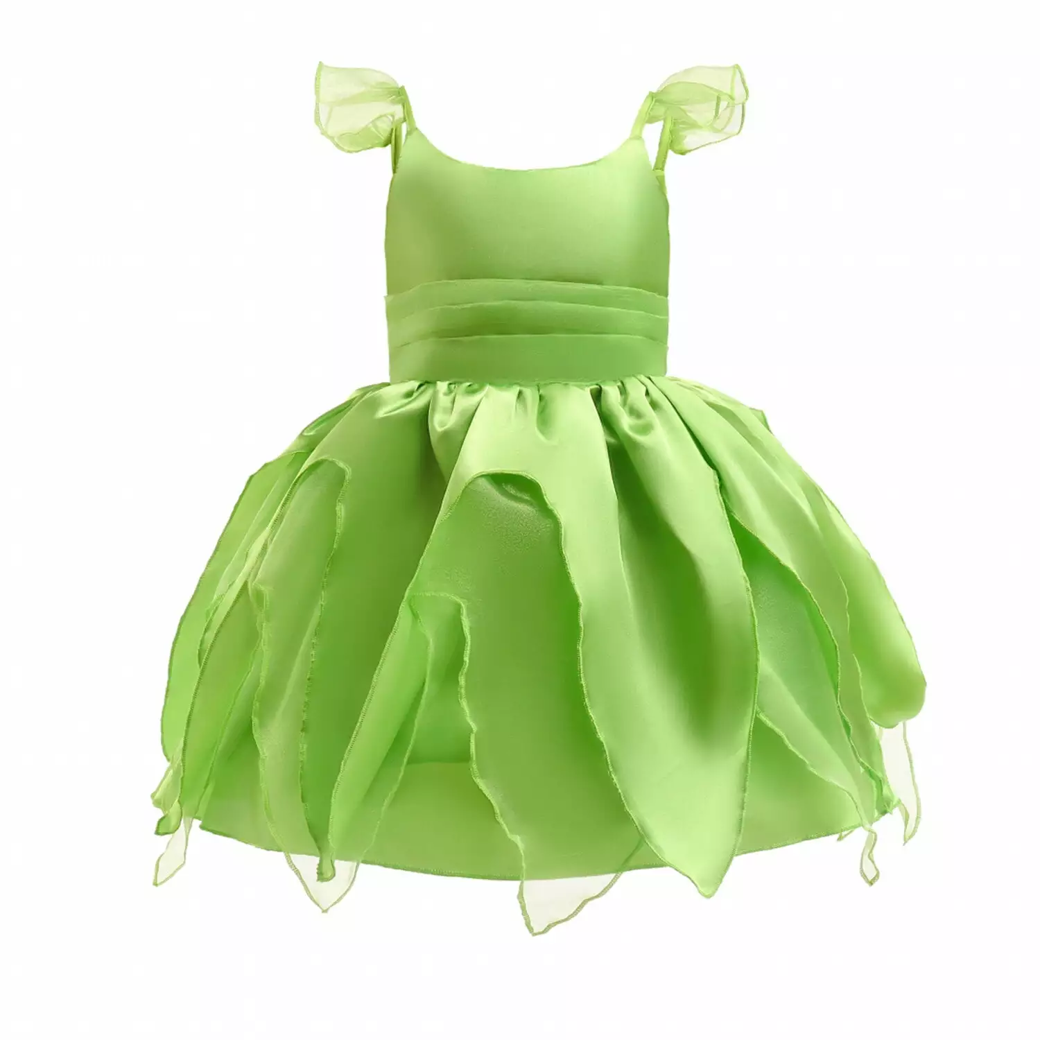 Princess Tinkerbell Costume for Girls Fancy Halloween Birthday Party Outfit Fairy Dress