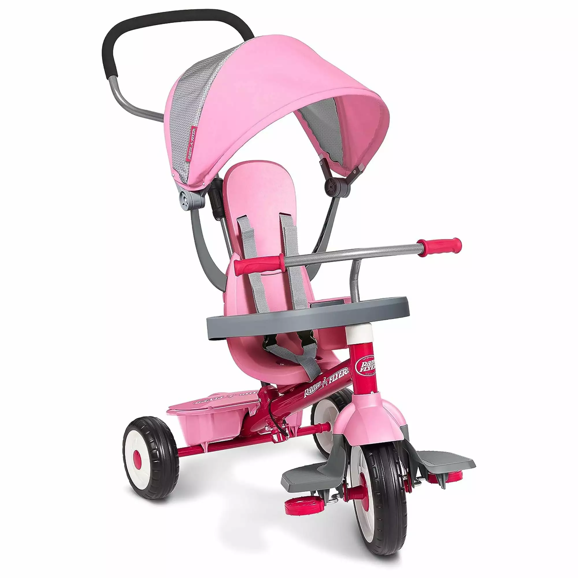 Radio Flyer. 4-in-1 Stroll 'n Trike. Grows with Child. Pink