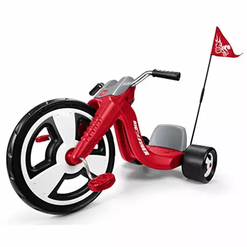 Radio Flyer Big Sport Chopper Tricycle 16 inch Front Wheel. Unisex. Red