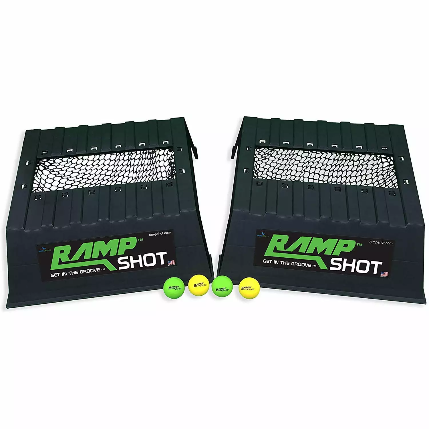 RampShot Game Set- Great Tossing Game for Families. Yard. Beach. Tailgate. Camping