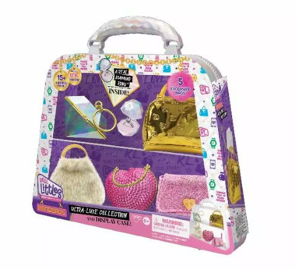 Real Littles Handbag Deluxe Collection. 5 Exclusive Bags. 15+ Surprises. Girls 6+