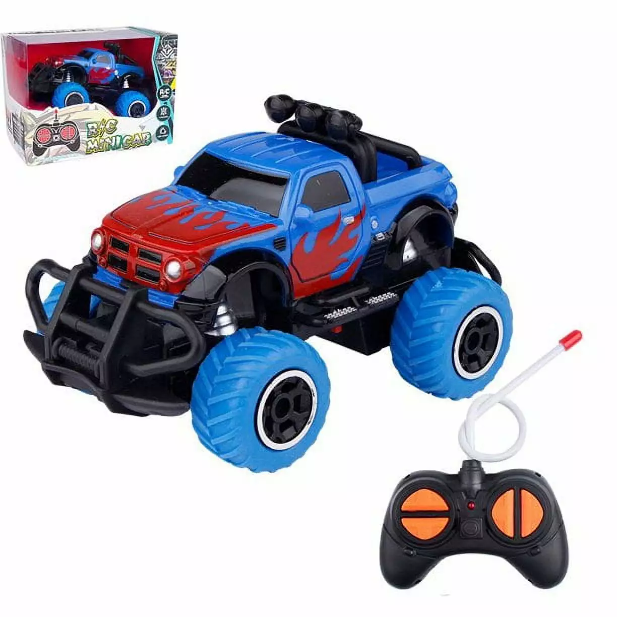 Remote Control Car Toys for Kids RC Trucks Toy for Boys Age 3 4 5 6. 1/43 Scale RC Car Toys for 3-7 Year Old Kids. Toddler Toys Birthday Gift for 3-5 Year Old Boys