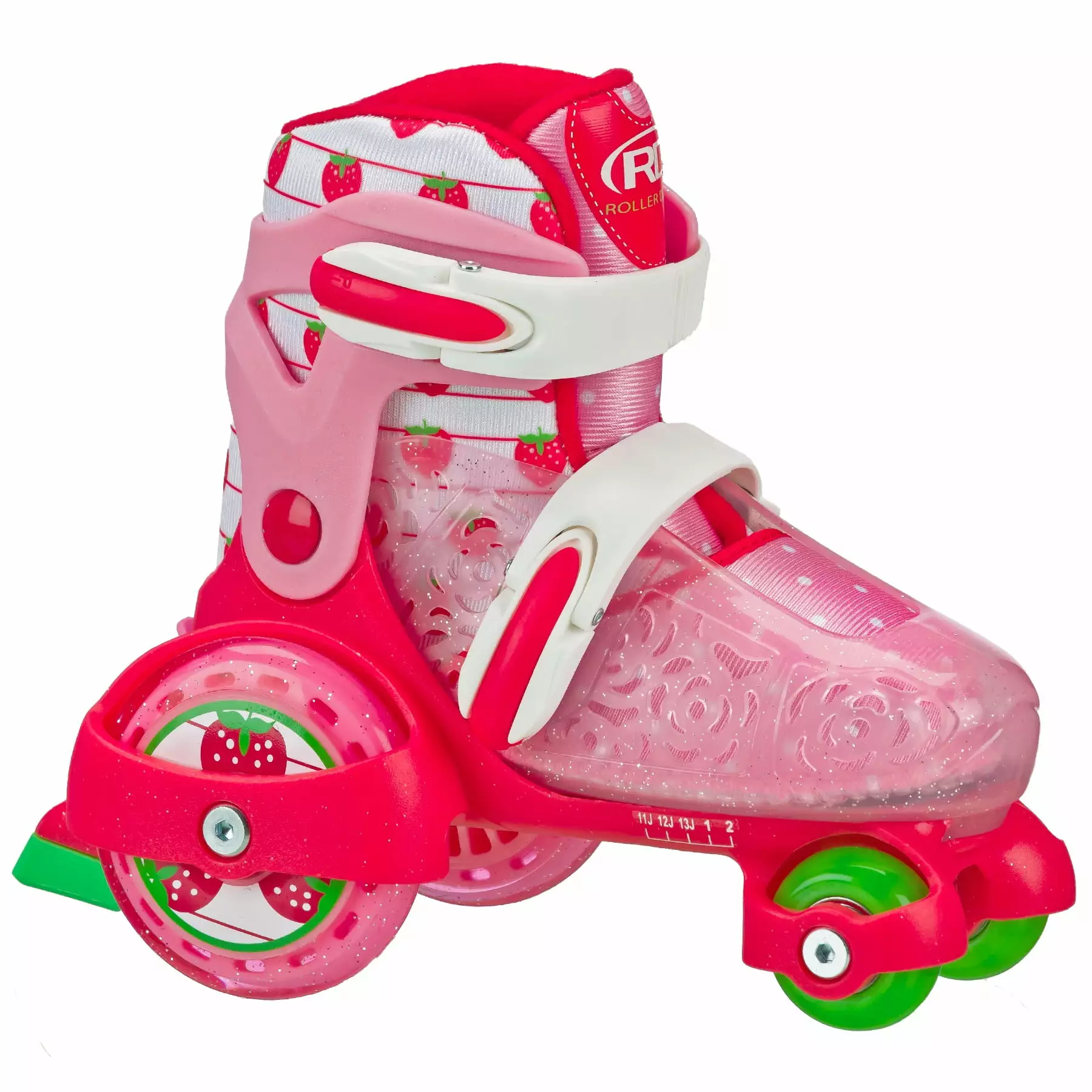 Roller Derby Fun Roll Girl's Junior Adjustable Roller Skates