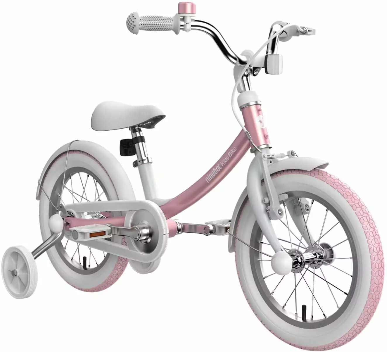 Segway-Ninebot Kids Bicycle 14 In. in Pink with Training Wheels