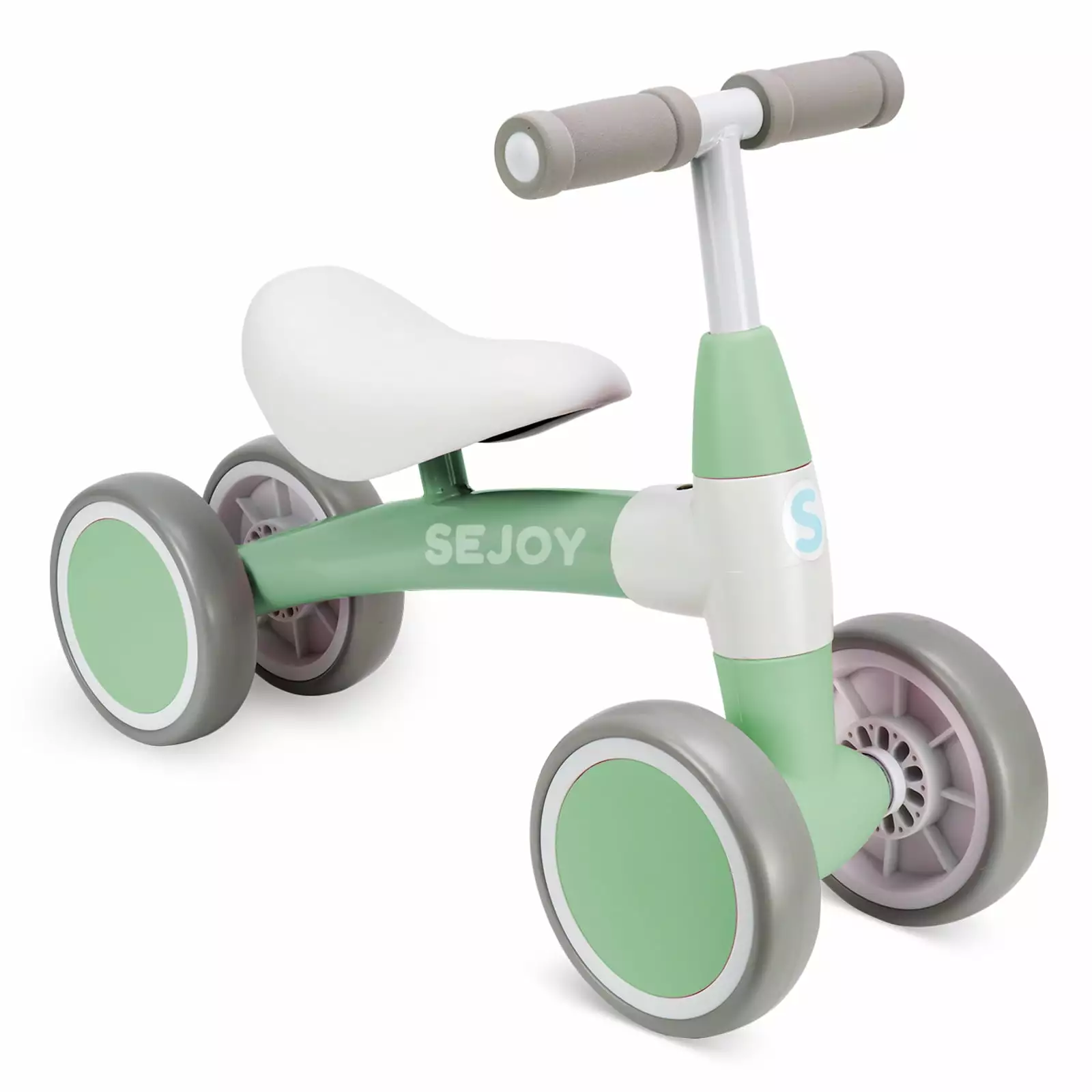 Sejoy Baby Balance Bike Children Walker for 1-3 Years Old Boys Girls 12-36 Months Kids Toddler First Bike 4 Wheels Riding Toys.First Birthday Gifts