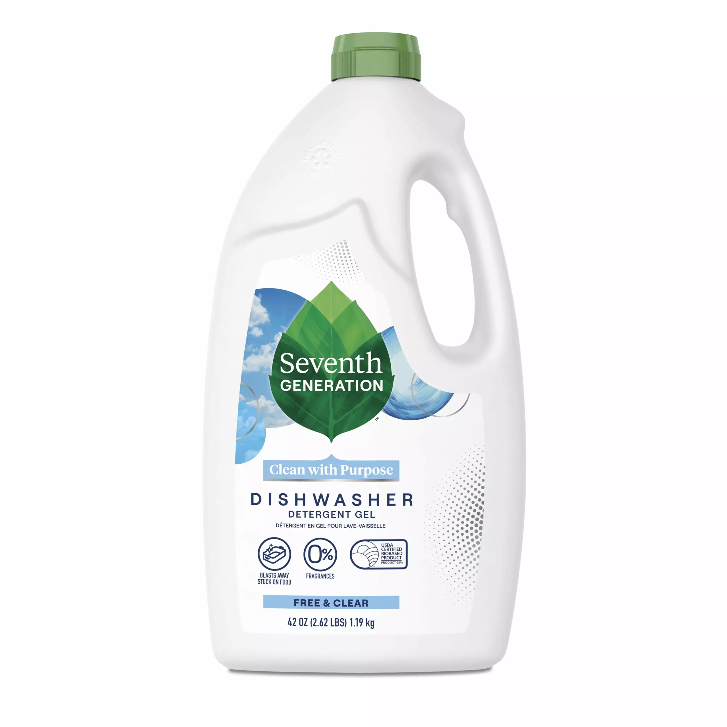 Seventh Generation Dishwasher Detergent Gel Fresh Free & Clear. 42 oz 1 Count