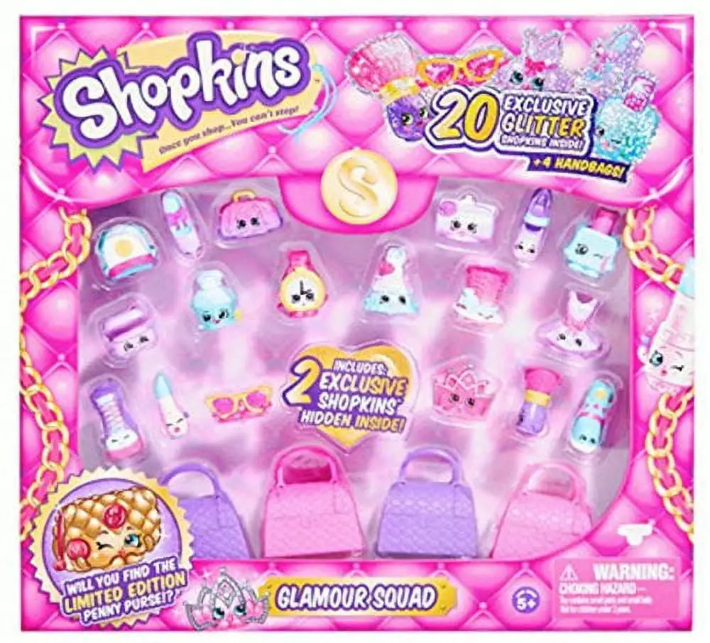 Shopkins Glamour Squad 20 Exclusive Glitter Fashion Shopkins