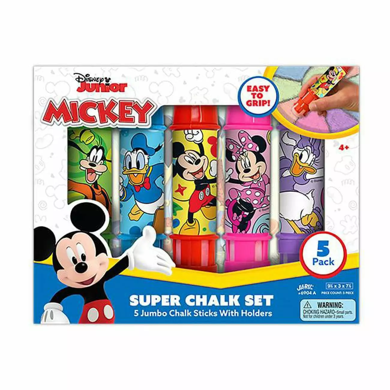 Sidewalk Chalk Set. 5 Piece - Pack of 6