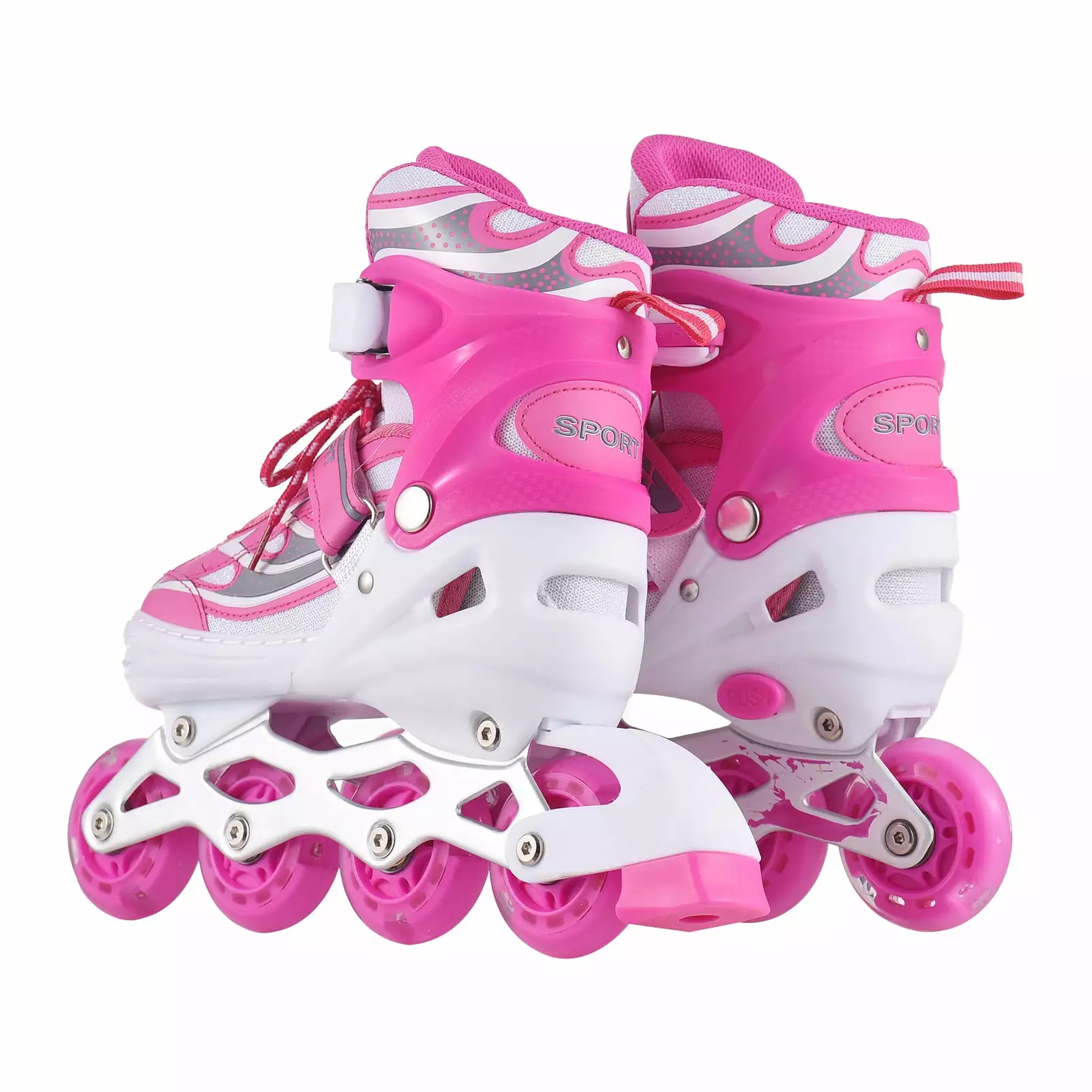 Skating shoes.Inline And Adjustable Kids Inline Size 28-41 Toddlers Size And Breathable Inline Eco Size Huiop Size 28 41 Eco Size 28 34-37 Adjustable Wheels Wheels Toddlers Qisuo