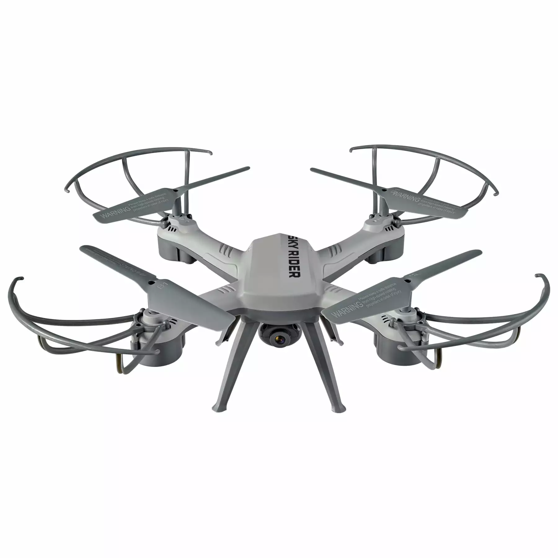 Sky Rider X 42 Avenger Quadcopter Drone with Wi-Fi Camera. DRW342MG. Gray