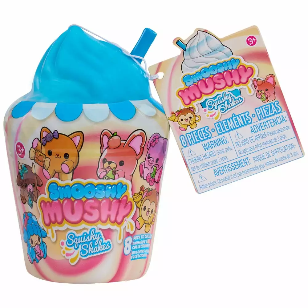 Smooshy Mushy Squishy Shakes Series 1 Collectible Squishy Fidget Toys. Kids Toys for Ages 3 up