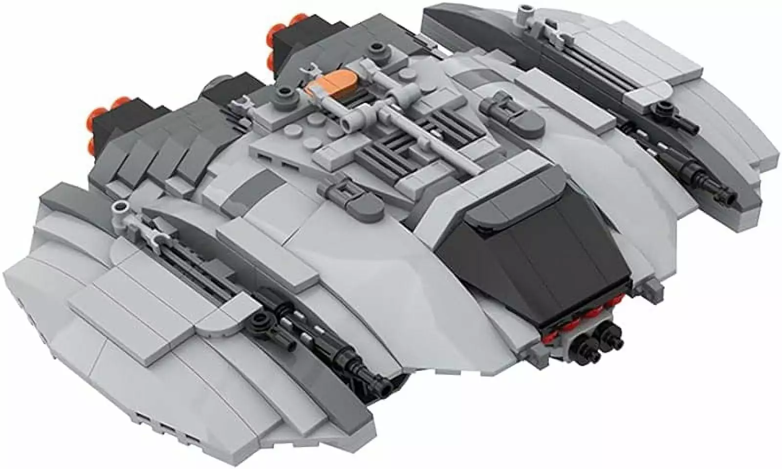 Space Wars Cylon Centurion Raider Building Blocks Set. Space Fighter Model Toys. Cool Model of Creative Classic Modeling Toys Suitable for Collection.