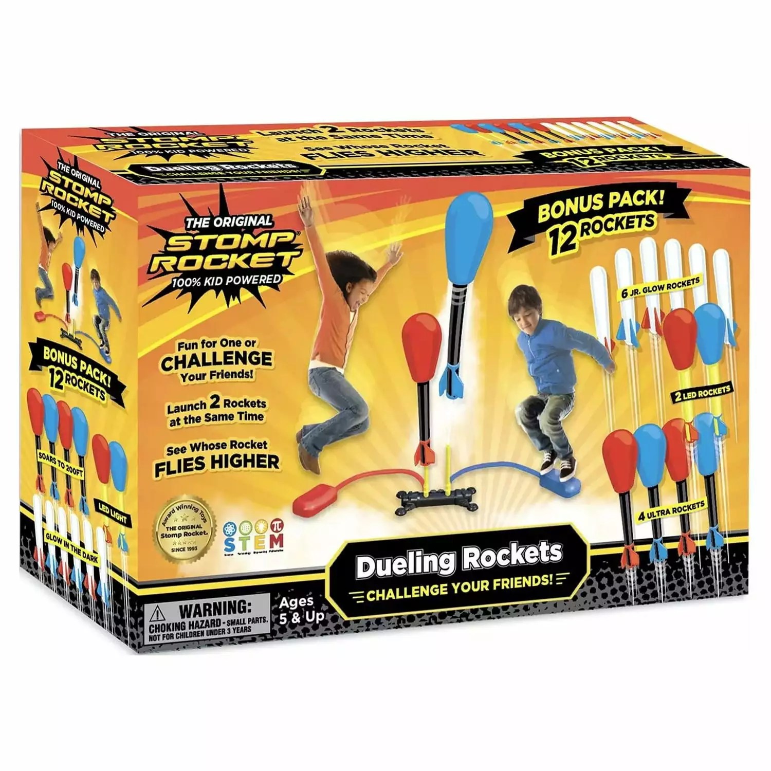 Stomp Rocket Dueling Bonus Pack. 12 Rockets