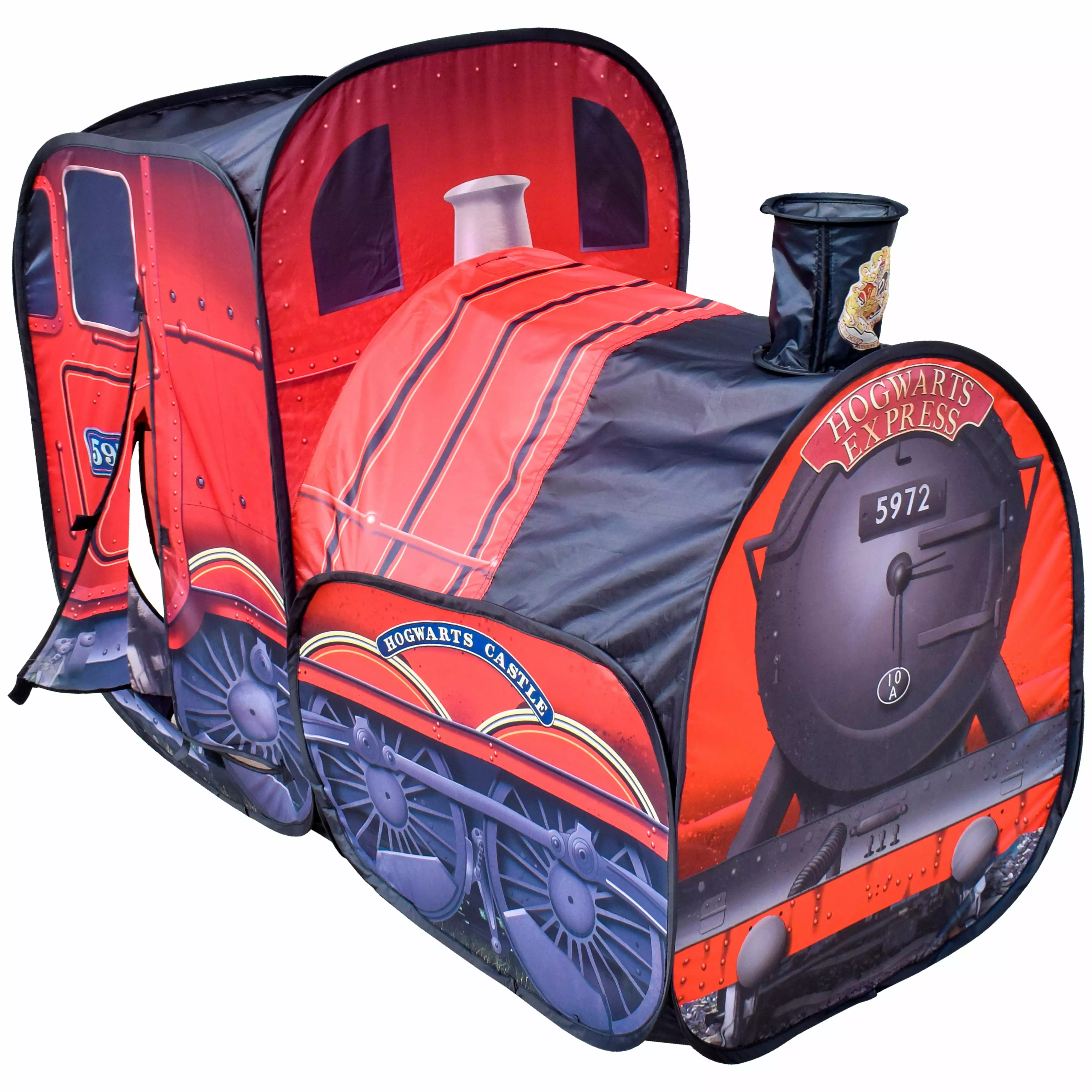 Sunny Days Harry Potter Hogwarts Express Train Red Polyester Pop up Tent Playhouse for Kids