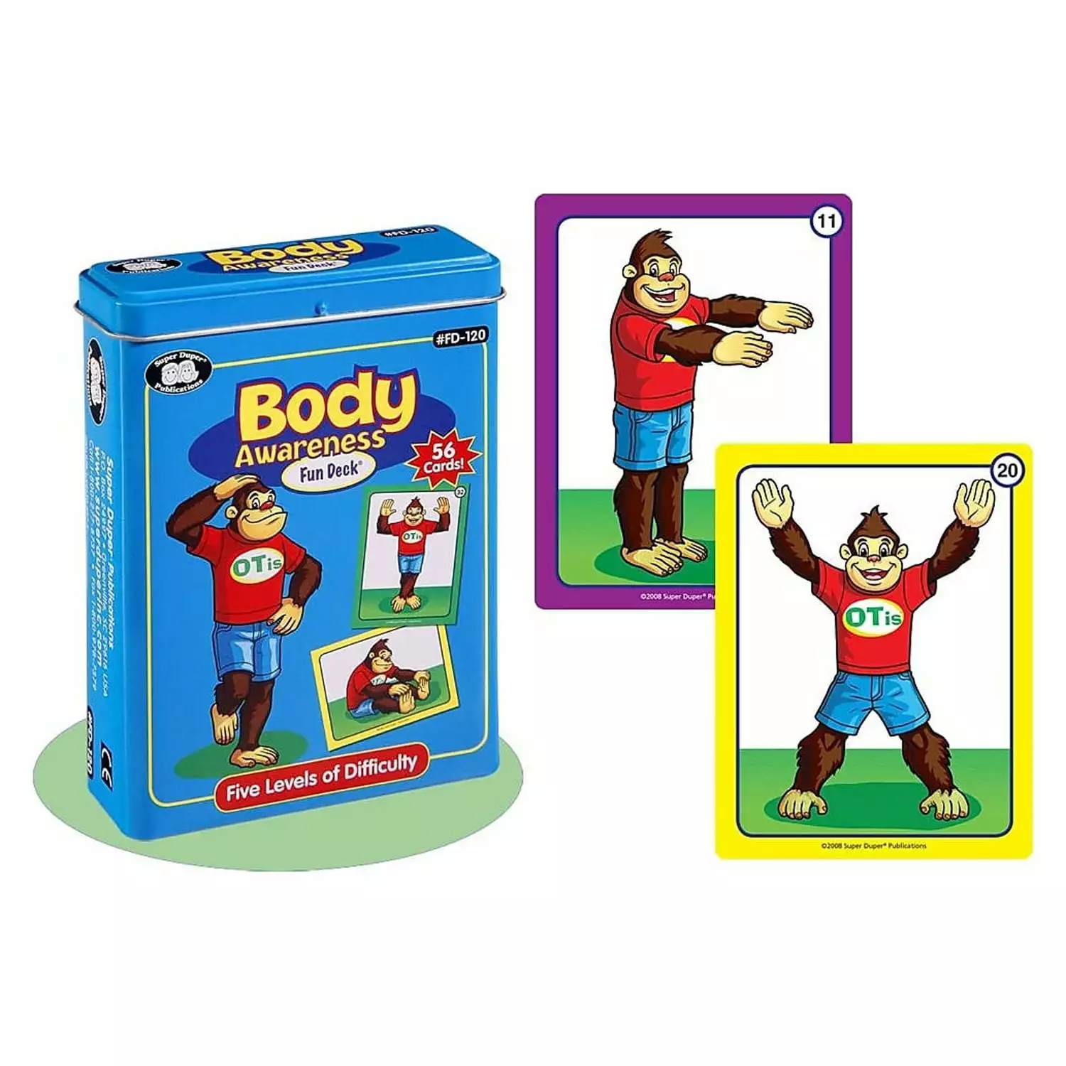 Super Duper Body Awareness Fun Deck Cards FD120