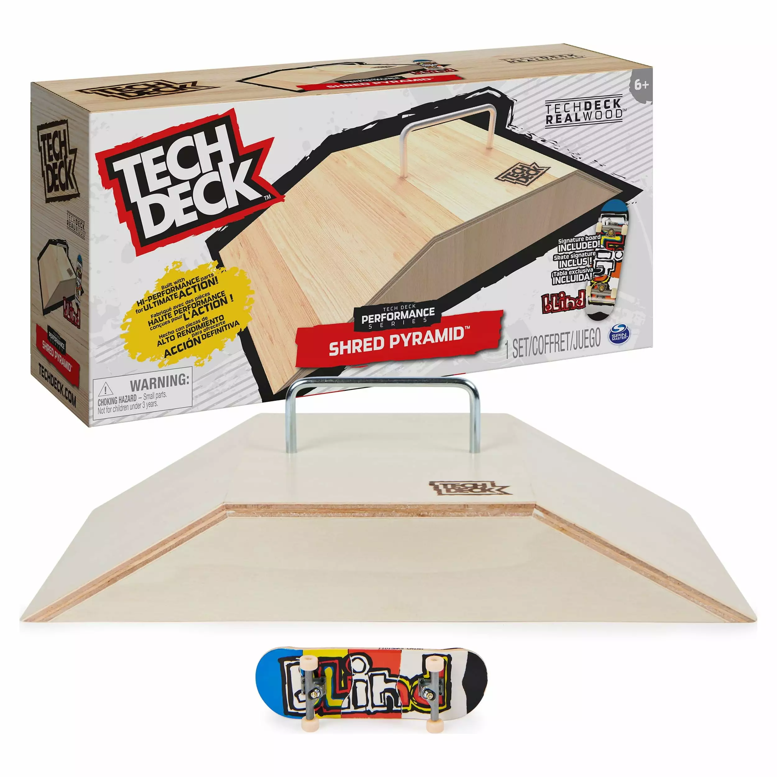 TECH DECK Performance Series. Shred Pyramid Set wi