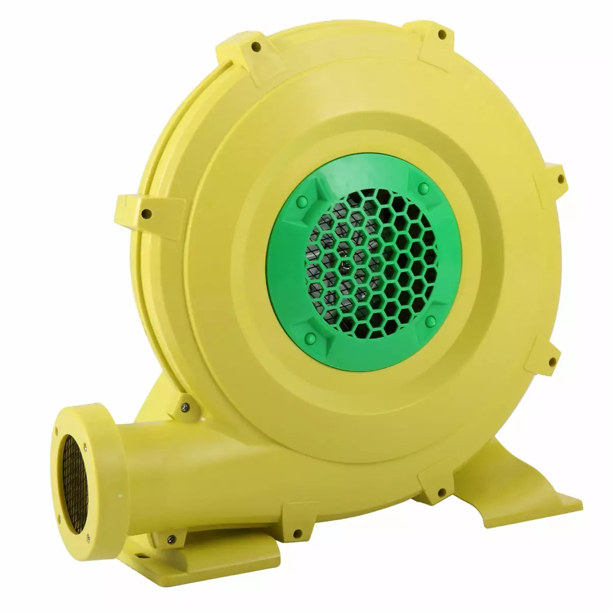 TOBBI 680 Watt 1.0HP Air Blower Pump Fan For Inflatable Bounce House Bouncy Castle. Yellow