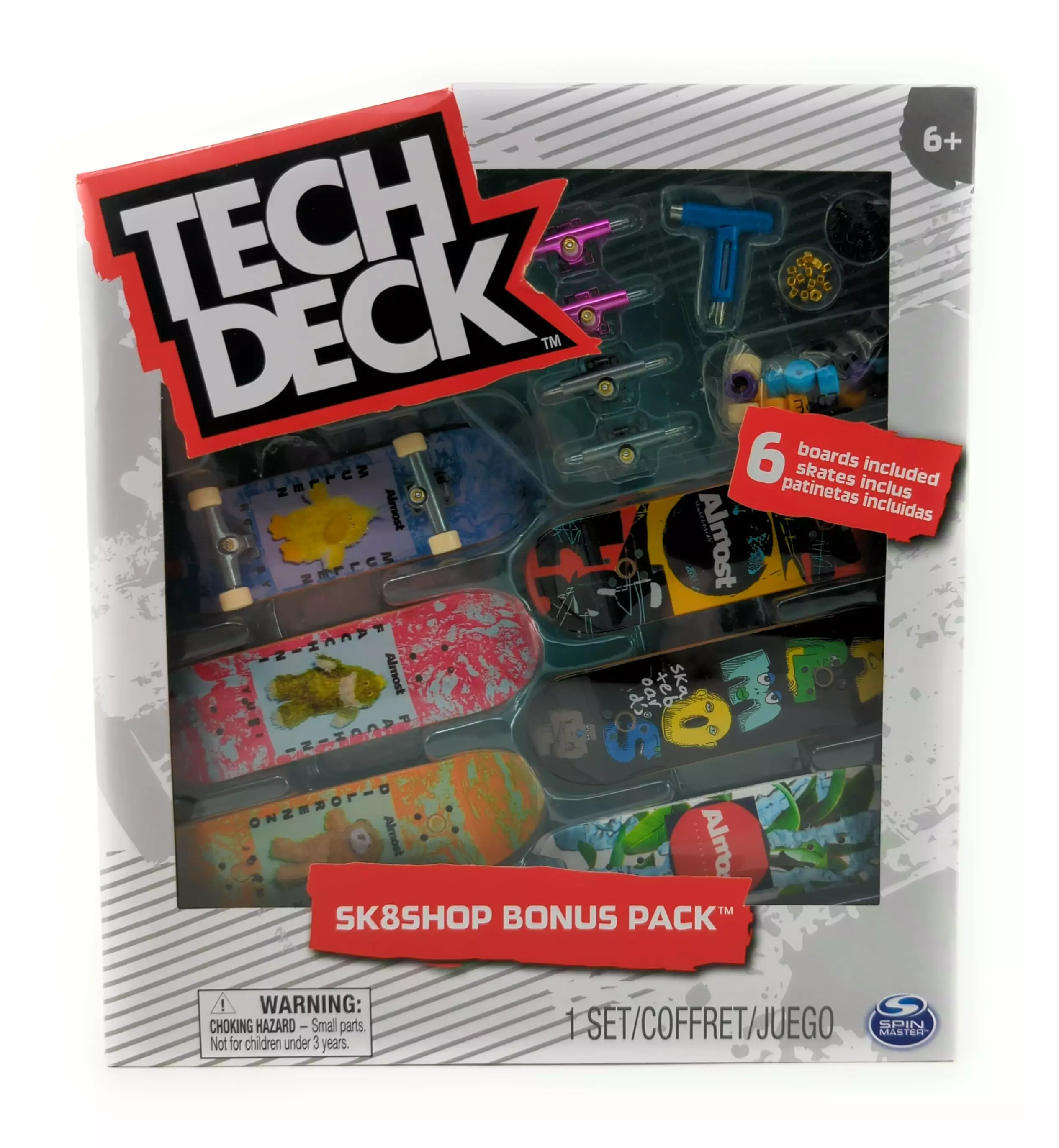 Tech Deck Almost Skateboards Sk8shop Bonus Pack Fingerboards