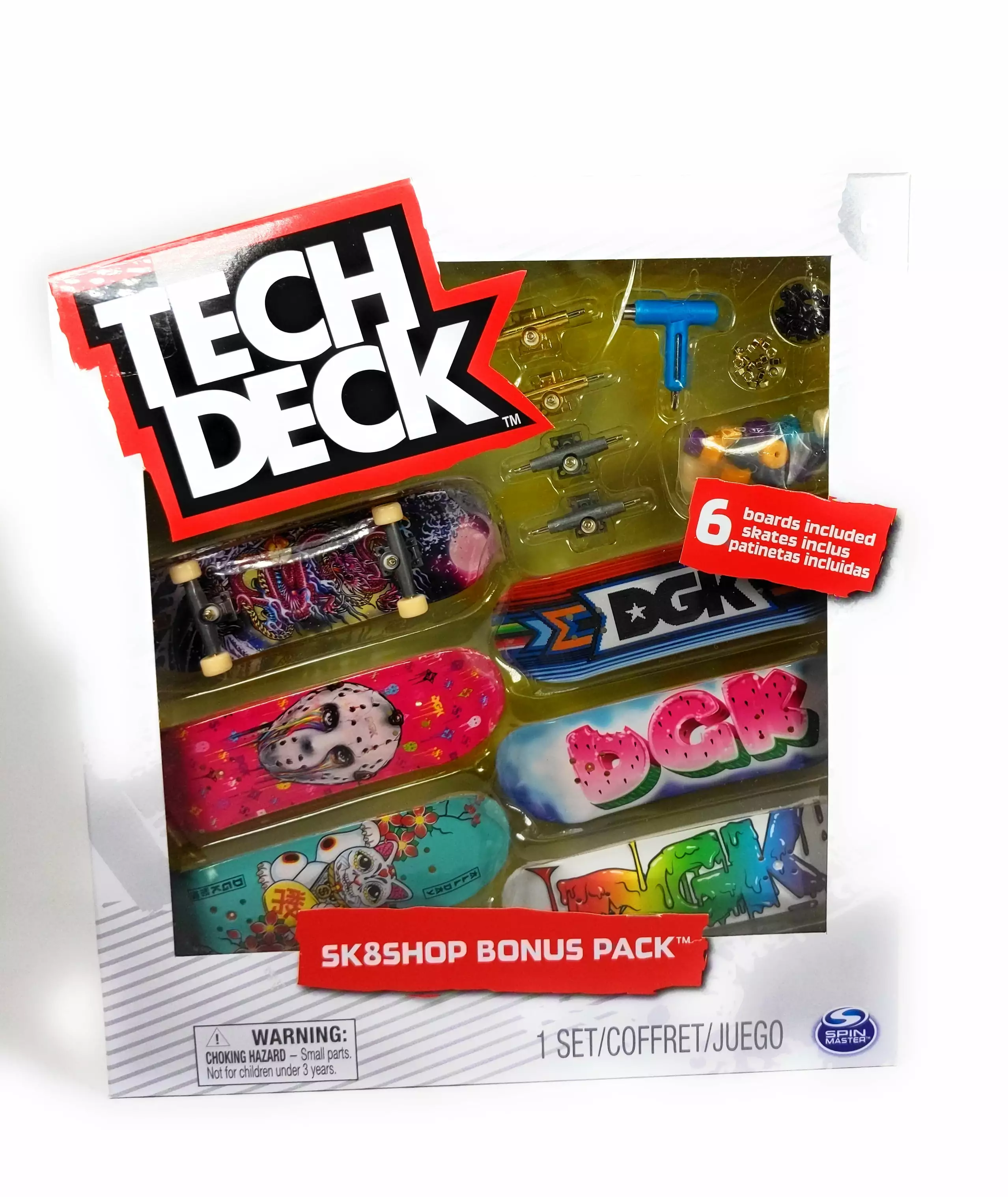 Tech Deck Sk8shop Bonus Pack DGK Skateboard Finger Board Set