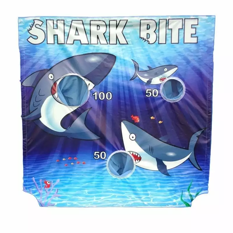 TentandTable Replacement Inflatable Frame Game Panel Only. Shark Bite