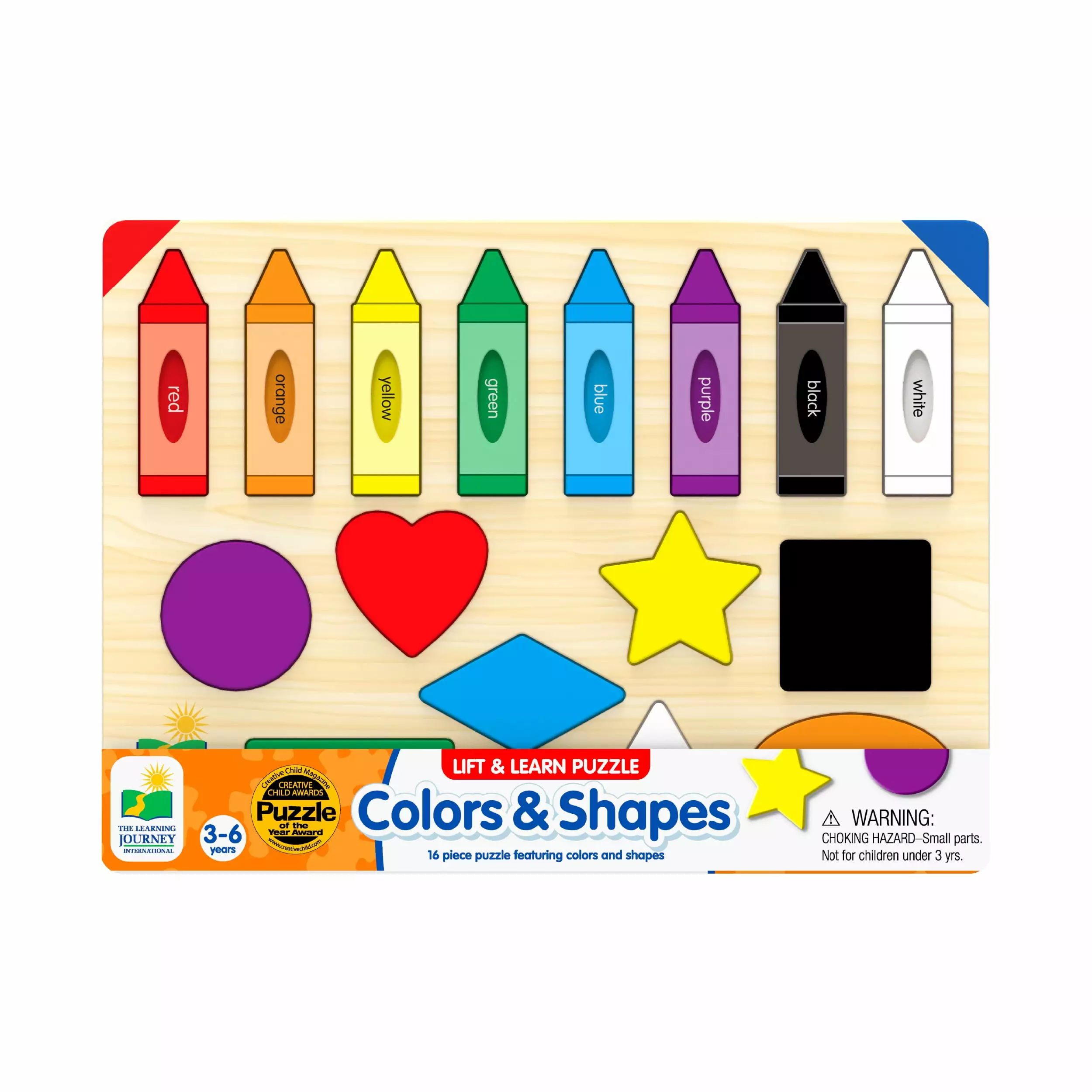 The Learning Journey Lift and Learn Colors and Shapes