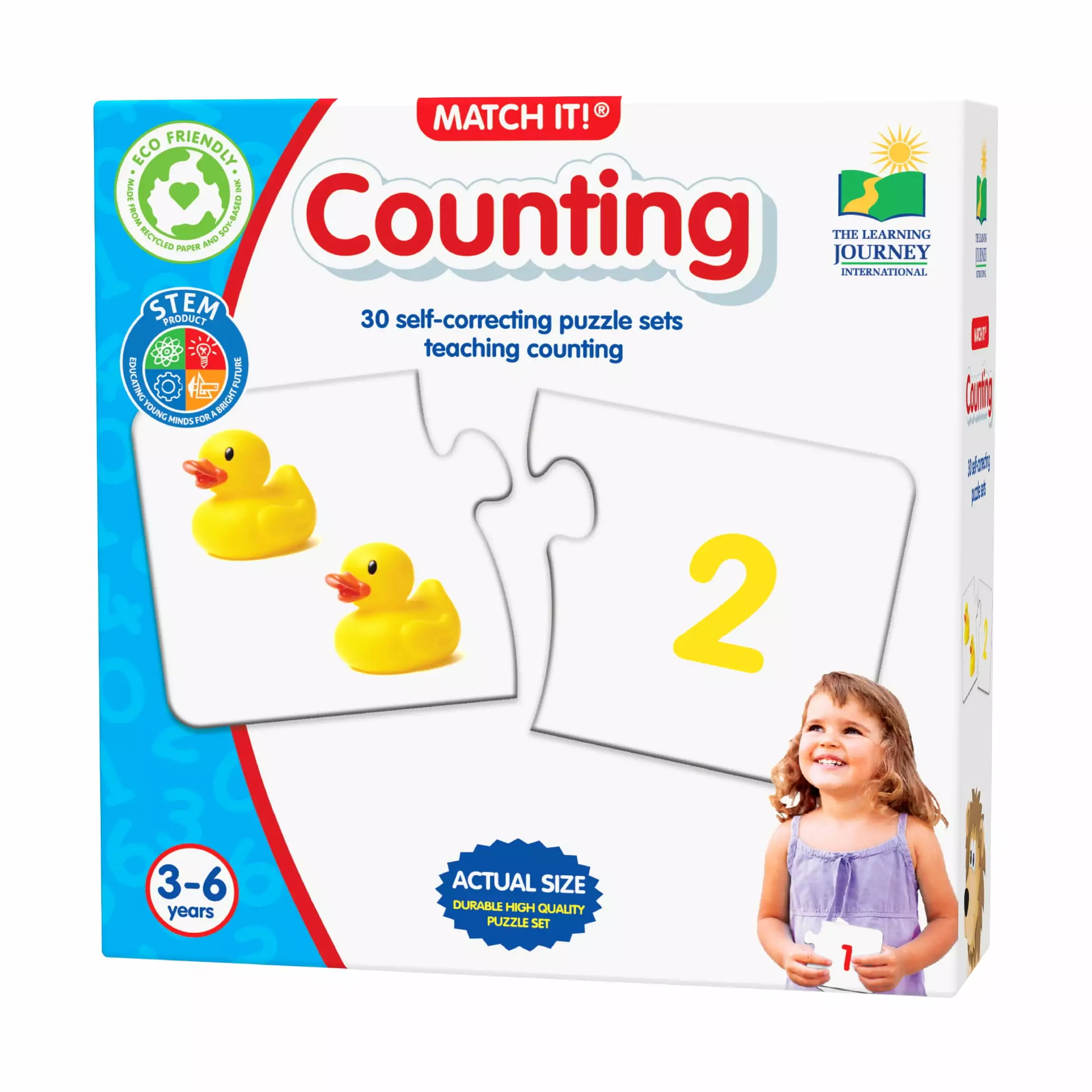 The Learning Journey Match It! Counting