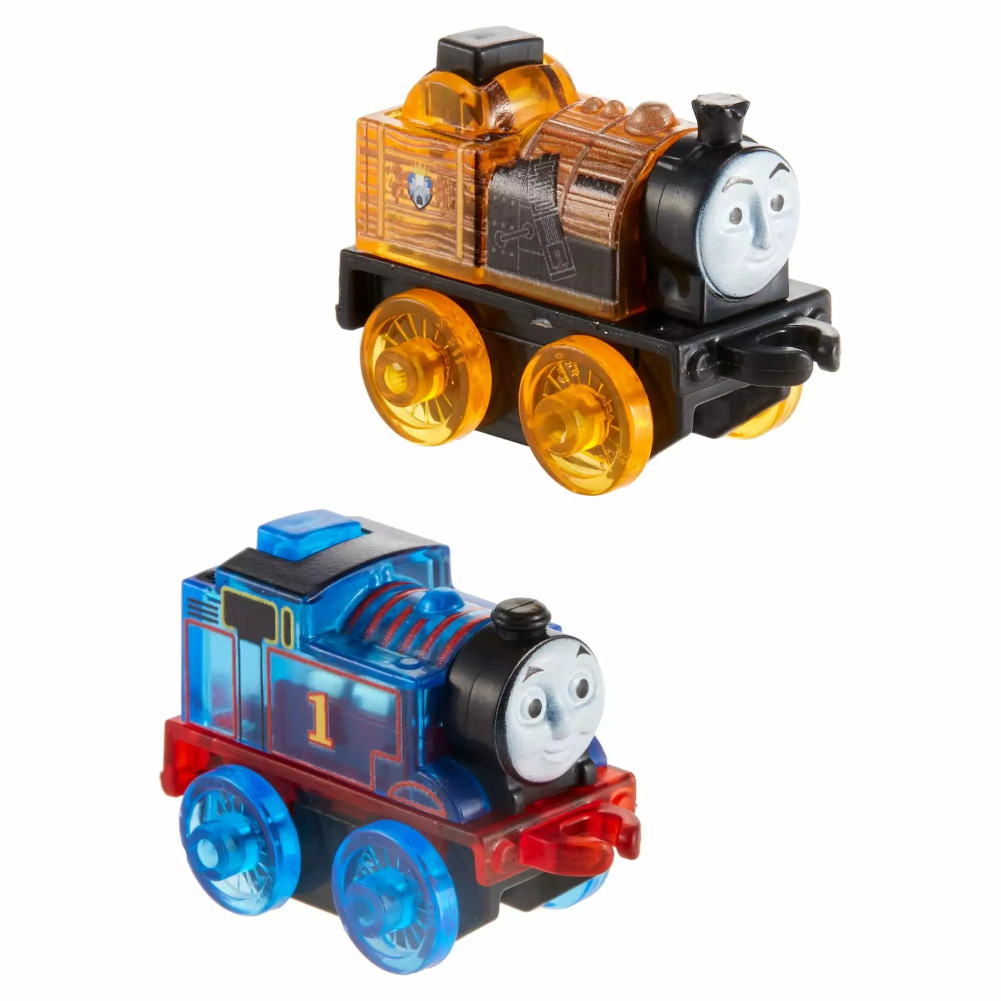 Thomas & Friends MINIS Light-Ups Thomas & Stephen Engines Train Vehicle Playset (2 Pieces)