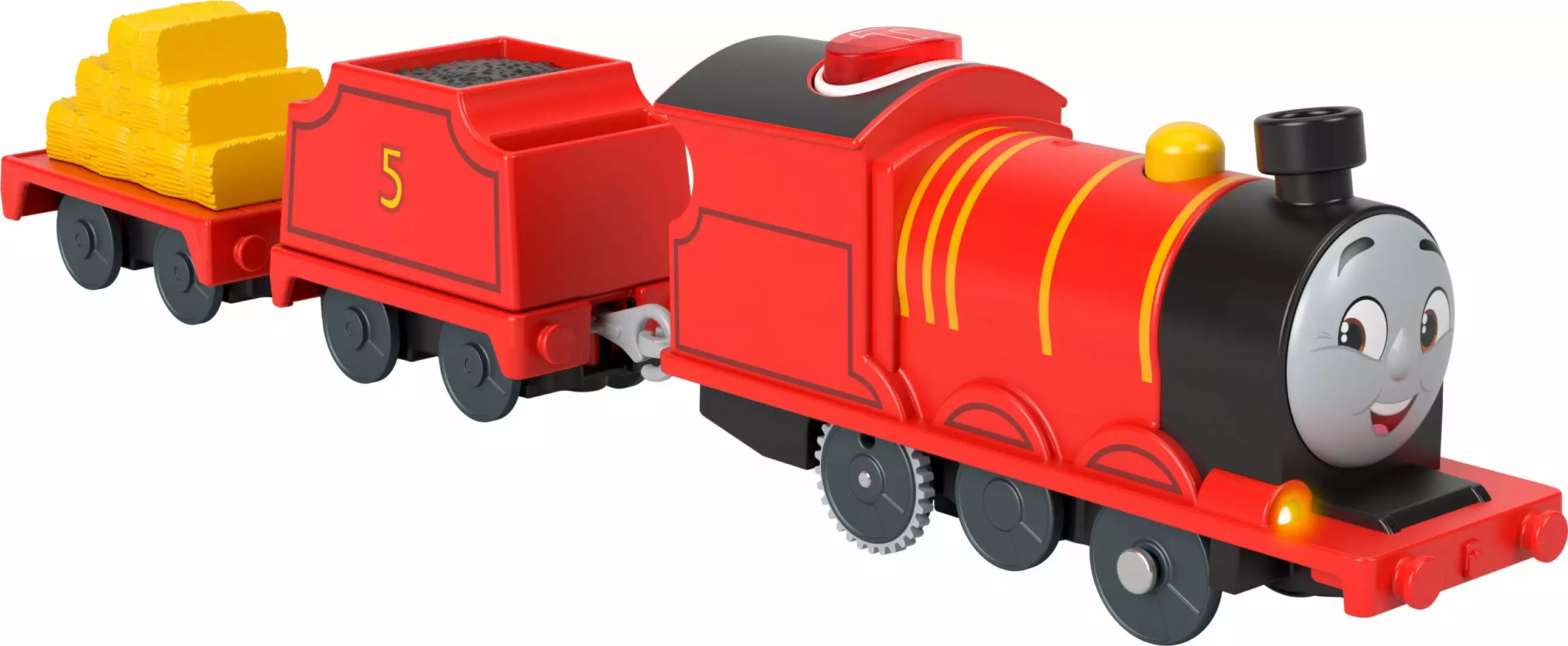 Thomas & Friends Talking James Toy Train Play Vehicle. Motorized Engine with Phrases & Sounds