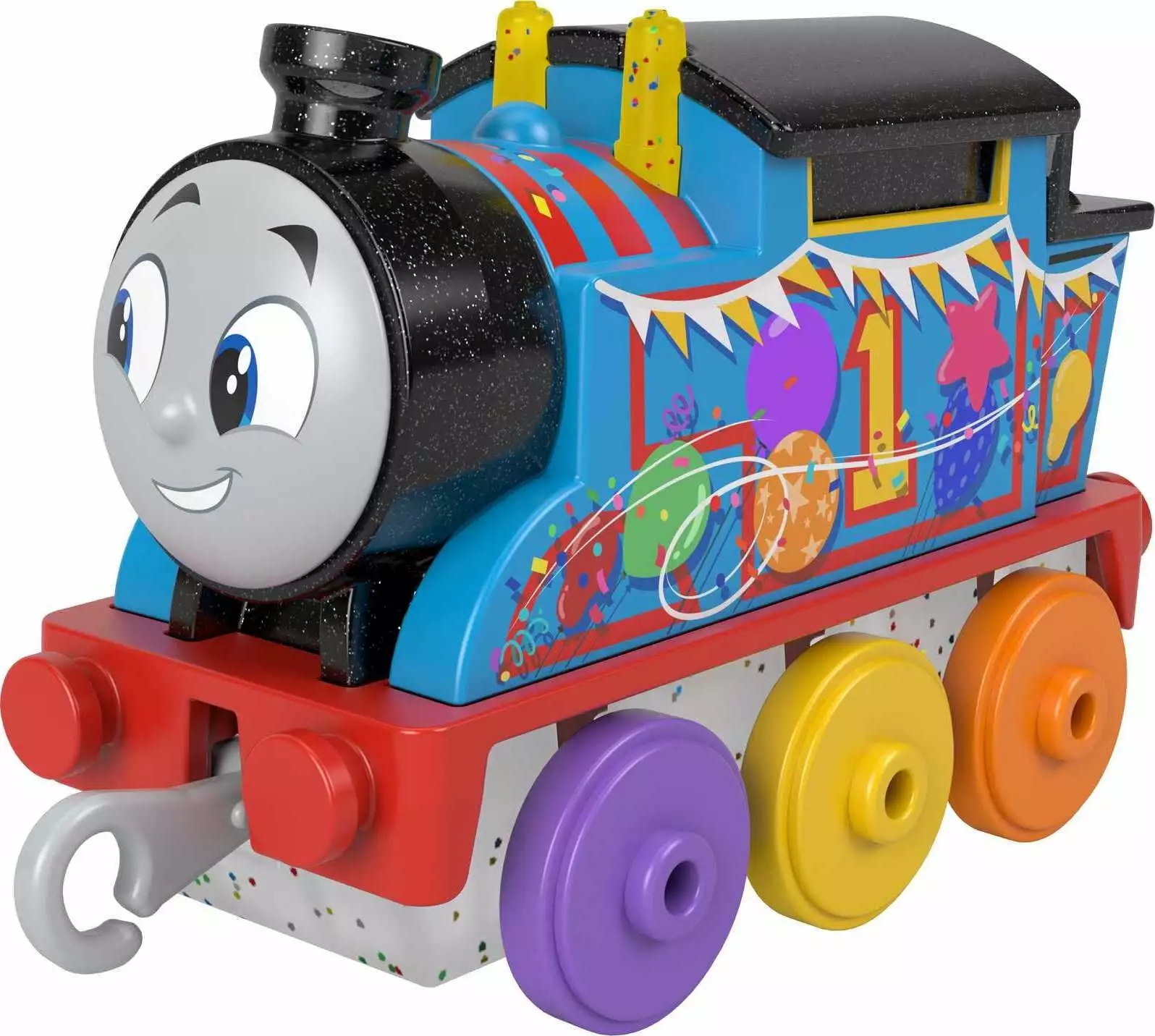 Thomas & Friends Toy Train. Celebration Thomas Diecast Metal Engine for Preschool Kids