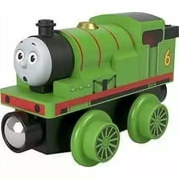 Thomas & Friends Wooden Railway Toy Train Percy Push-Along Wood Engine For Toddlers & Preschool Kids Ages 2+ Years