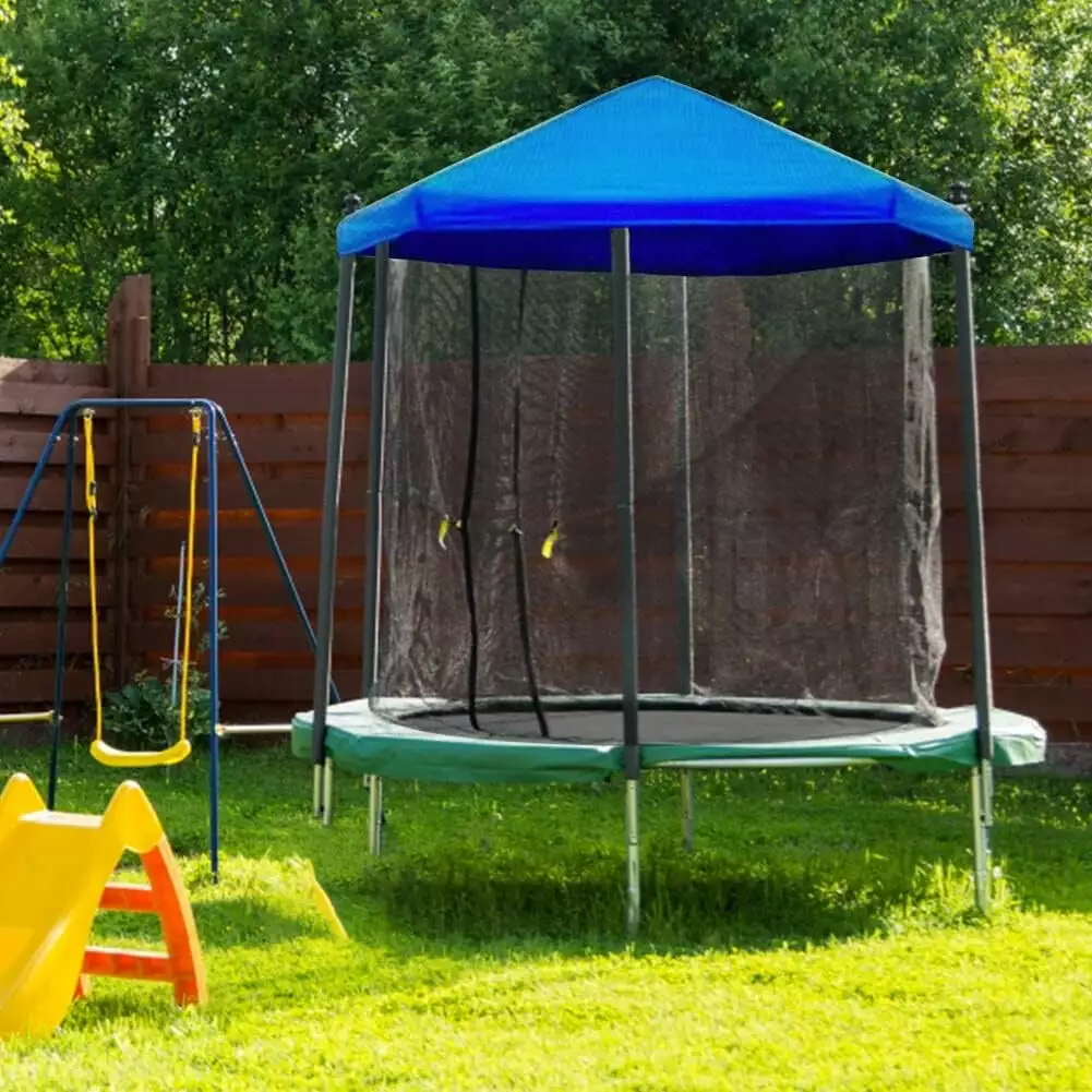 Trampoline Sunshade Cloth 6 And 8 Feet Easy To Install Trampoline Protective Cover Tear And Weather Trampoline Protective Cover Patio. Lawn & Garden