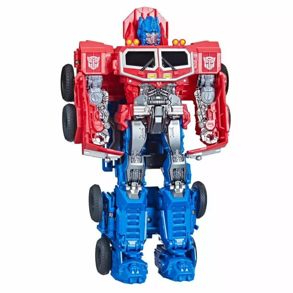 Transformers Toys Transformers: Rise of the Beasts Movie. Smash Changer Optimus Prime Action Figure - Ages 6 and up.