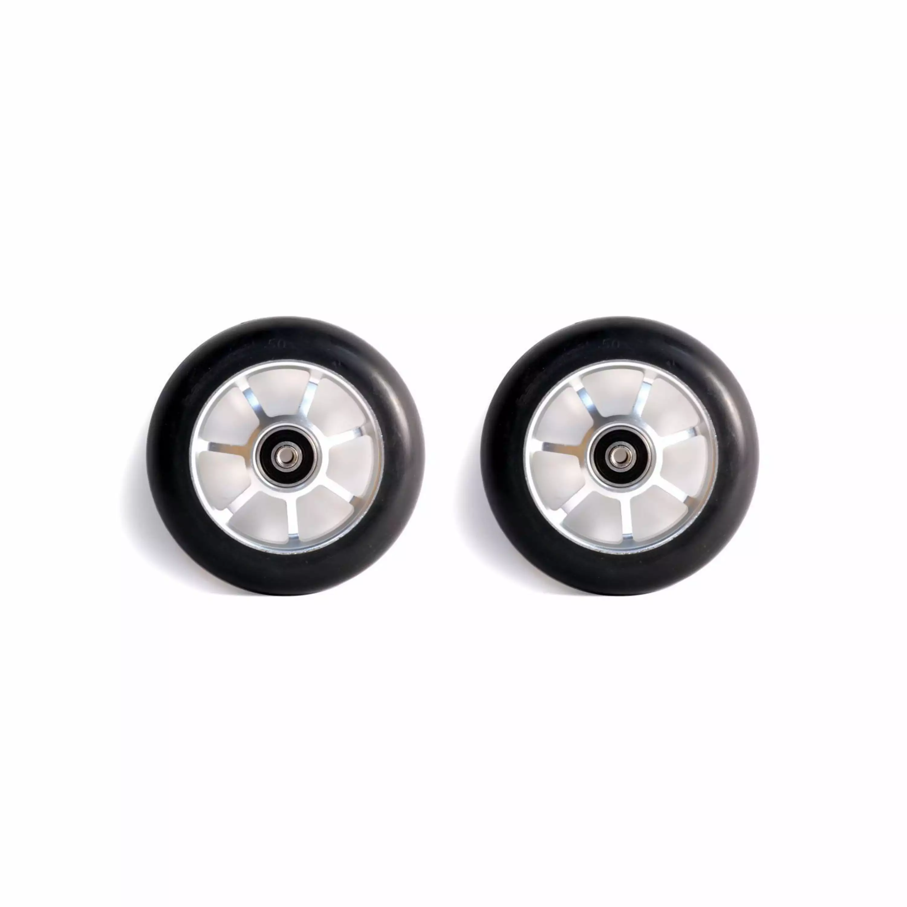 USE Skating Wheels. 76-50 Medium. BLACK Pair 100X26