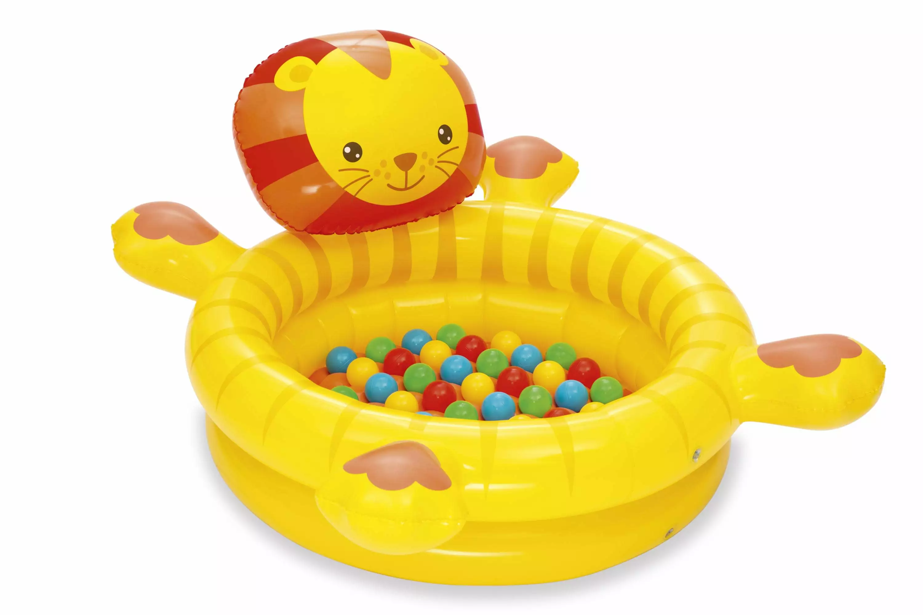 Up. In & Over? 44 x 39 x 24 Inch Lion Ball Pit