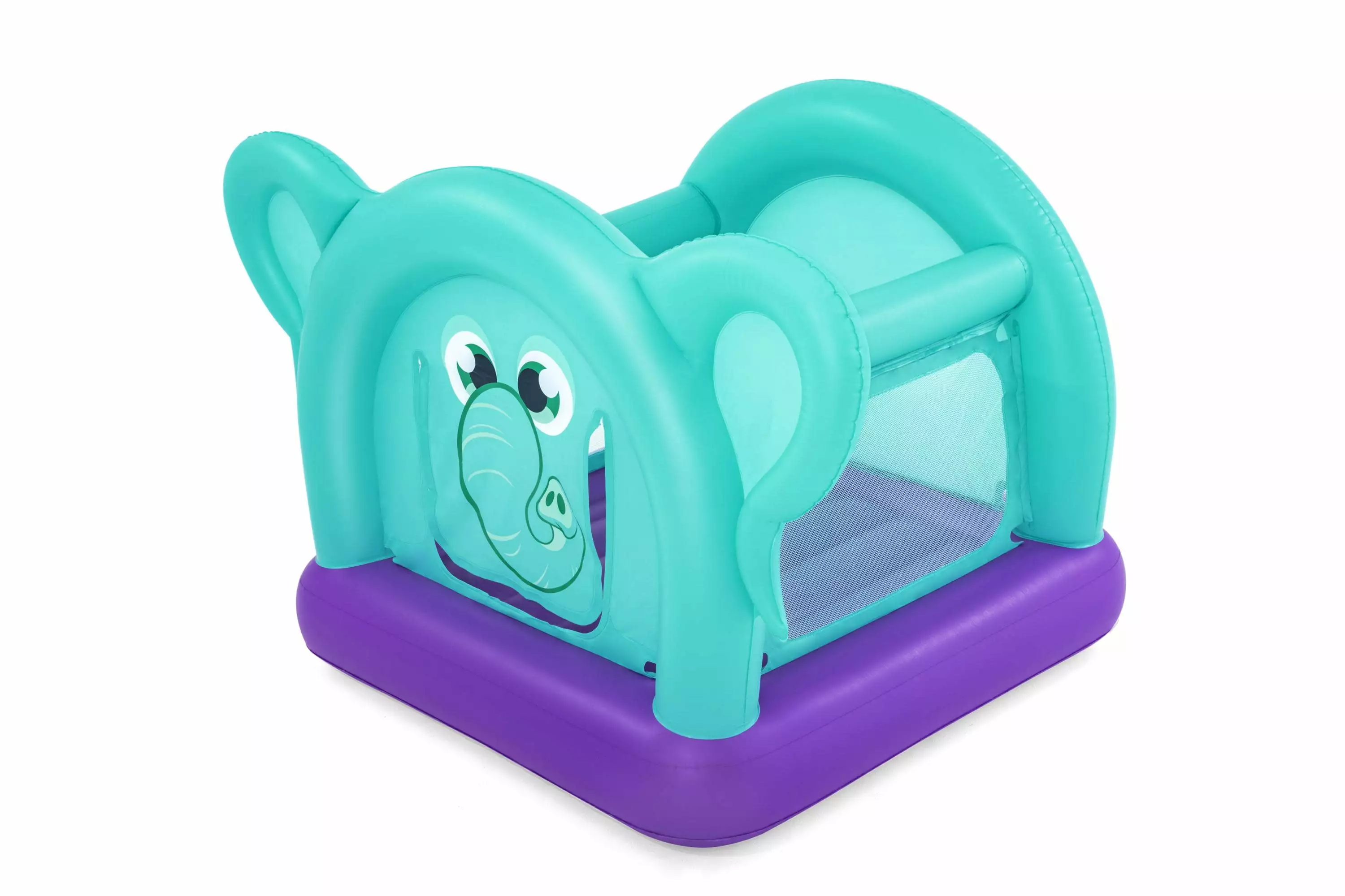 Up In & Over Energetic Elephant Bouncer with Built-in Pump