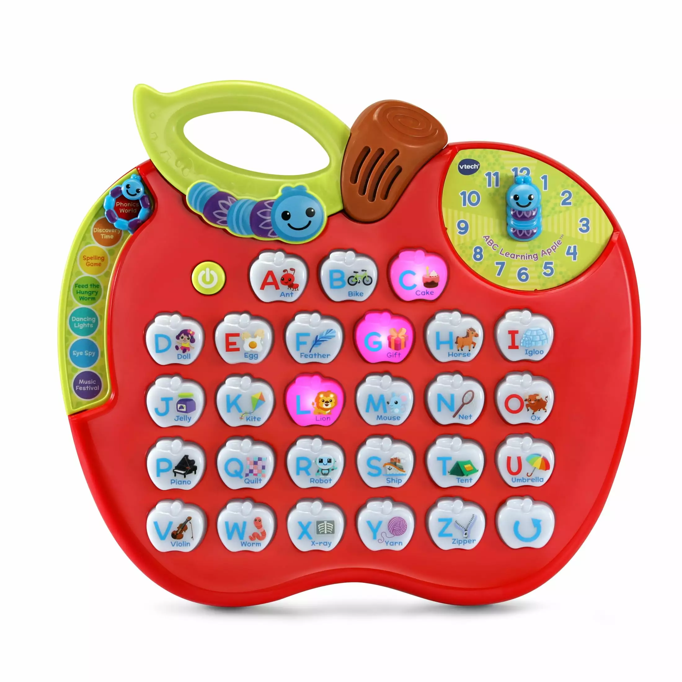 VTech? ABC Learning Apple? Interactive Alphabet and Phonics Toy for Preschoolers. 2-5 Years