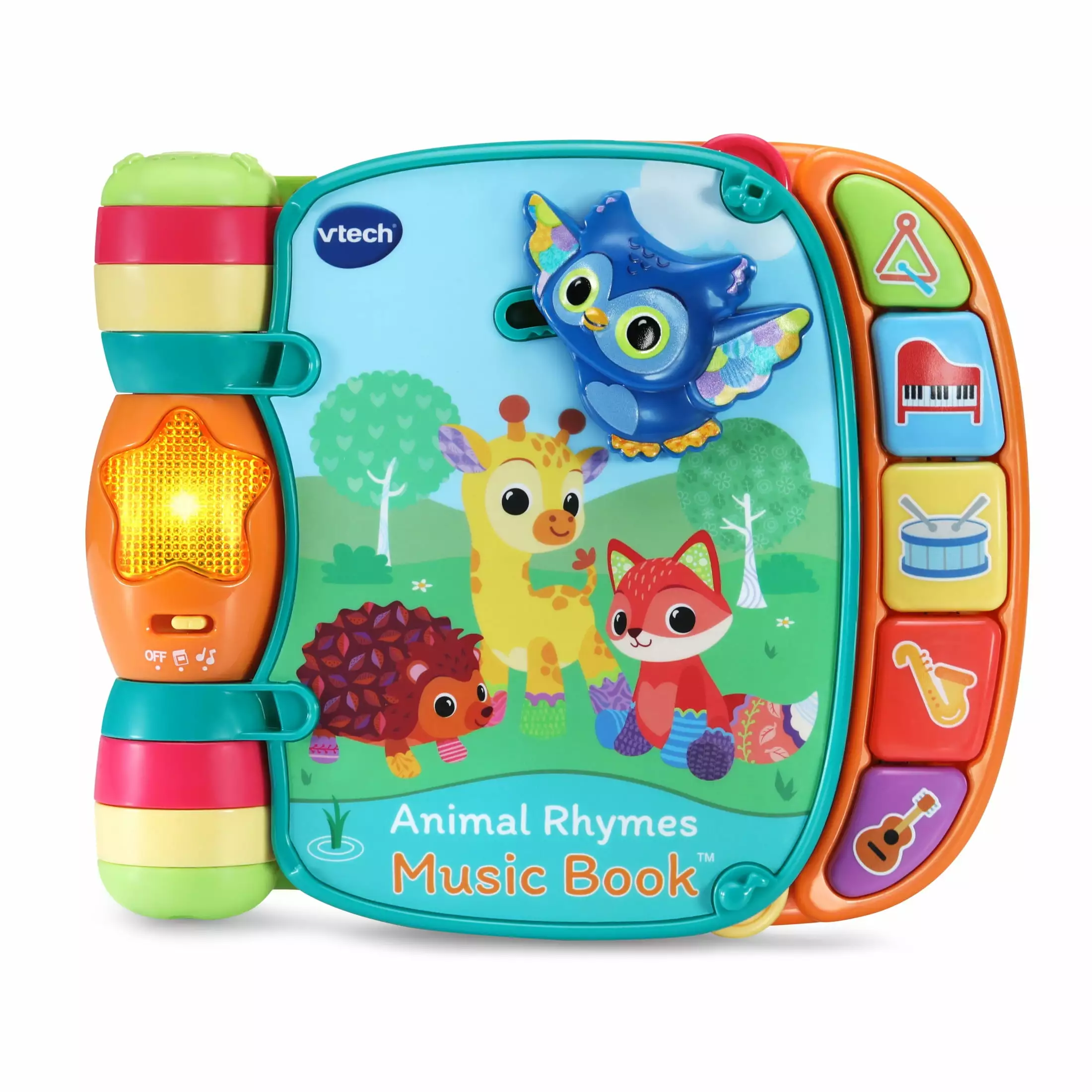 VTech? Animal Rhymes Music Book? With Interactive Pages for Babies. Walmart Exclusive