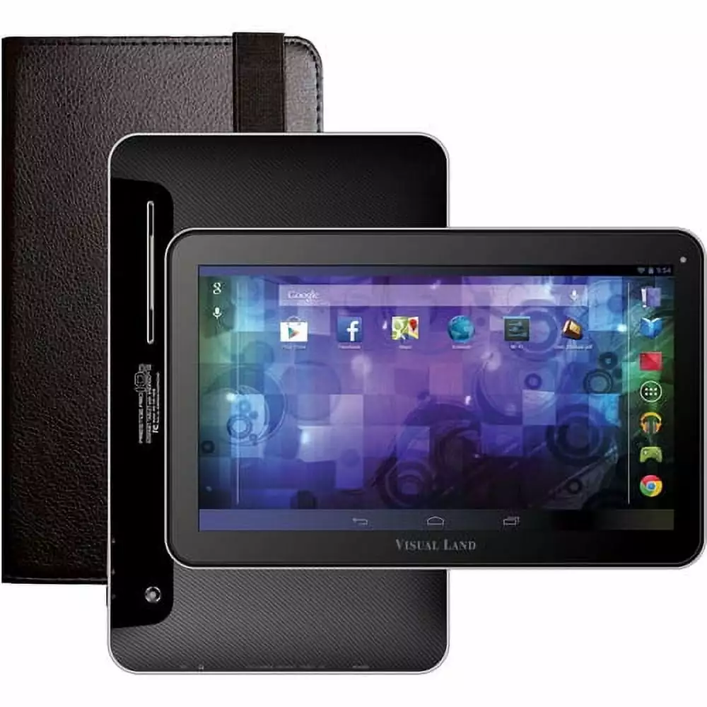 Visual Land Prestige 10D - 10.1 Dual Core Tablet 16GB with case