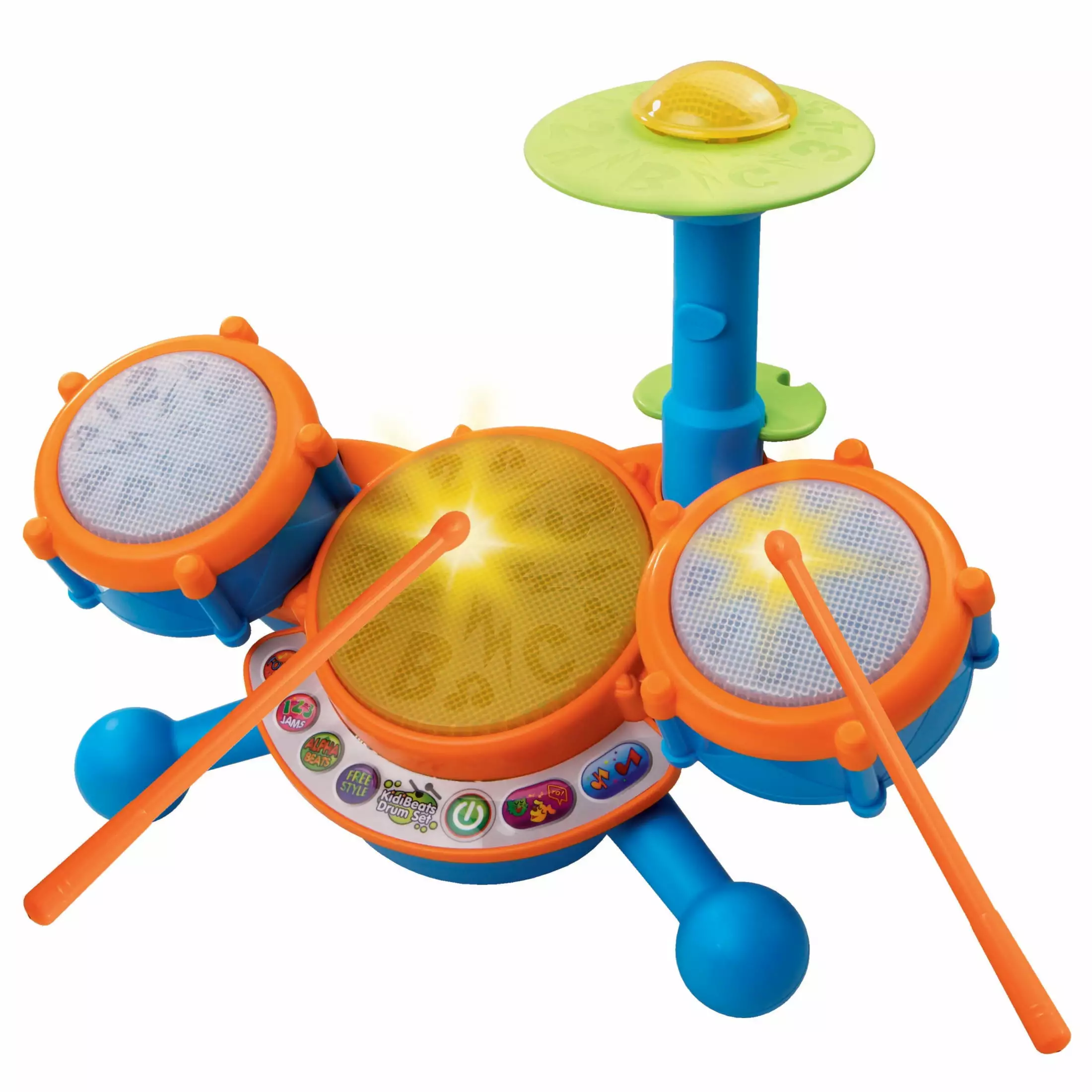 VTech. KidiBeats Drum Set. Toy Drums. Musical Toy. Learning Toy for Kids 2-5 Years