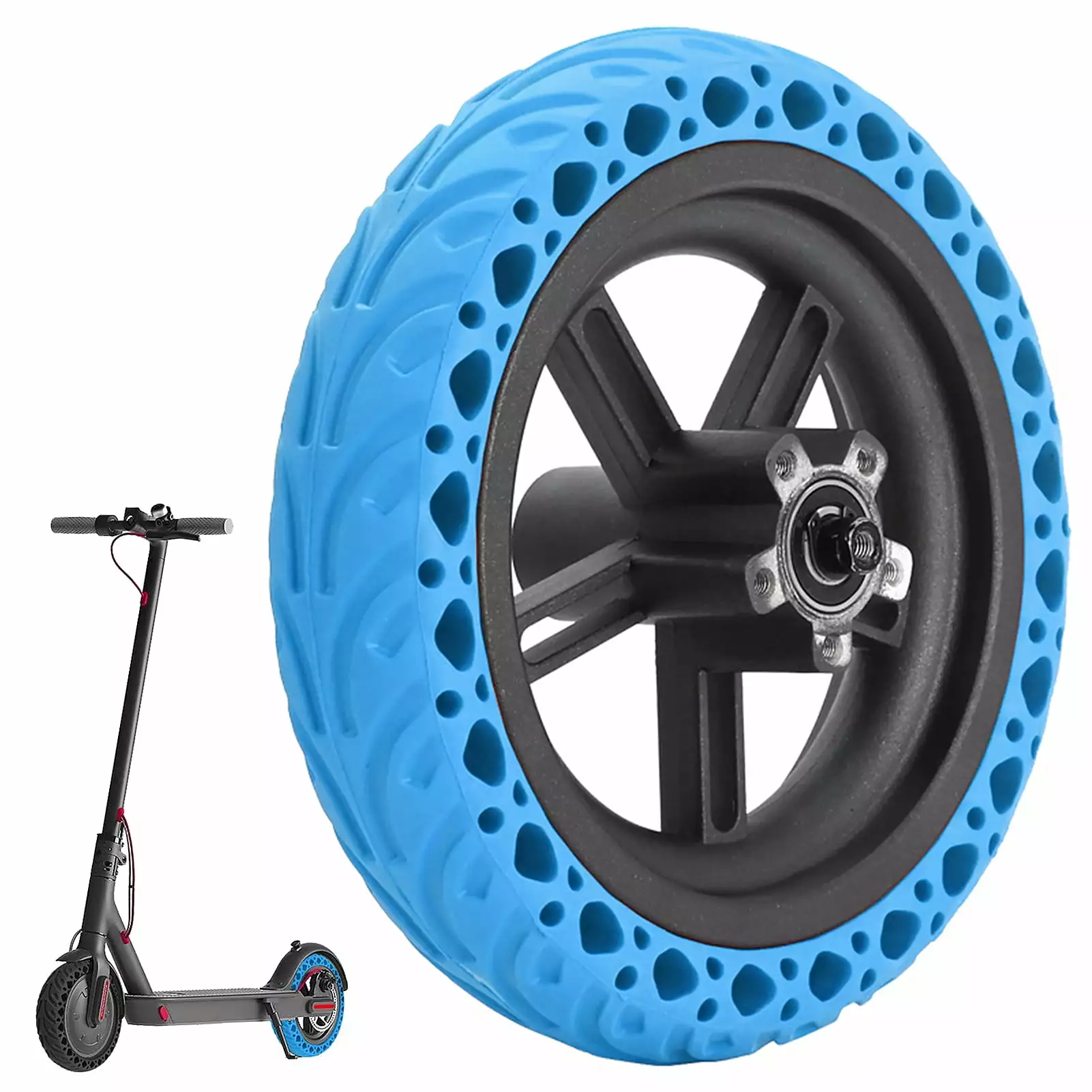 Walmeck Tyre./Pro2/Pro3 Scooters Tyre /Pro2/Pro3 Scooter Wheel Hub BUZHI Rear Tire LAOSHE Rear Tire Hub ANRIO dsfen