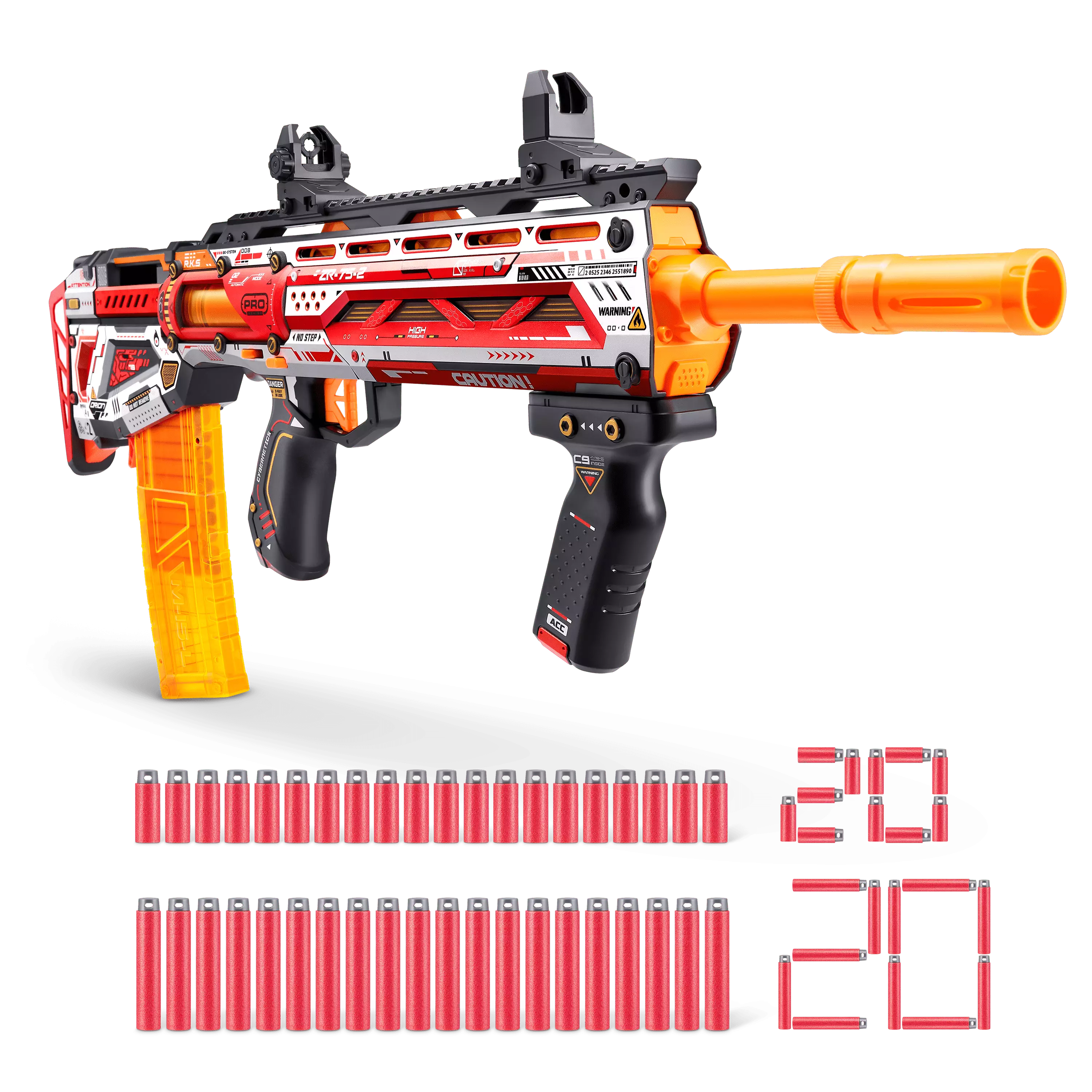 XSHOT Skins Pro Series Longshot Blaster Plunger Tube Plastic (40 Darts) by ZURU