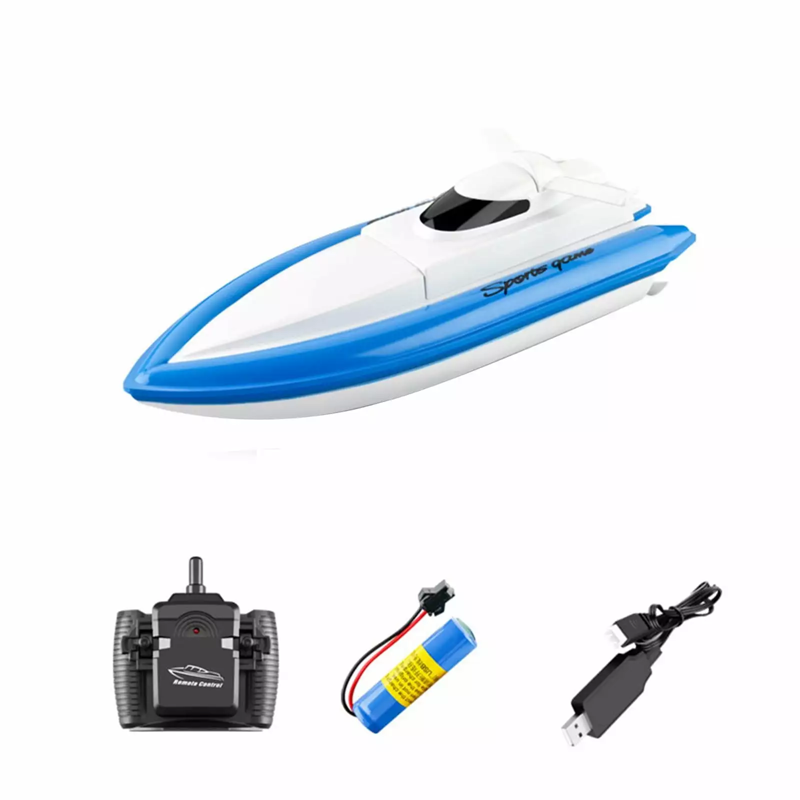 XUYEEYUAN Remote Control Ship 2.4 Ghz Rc Boats for Kids and Adults 20Km/H Speed Durable Structure innovative