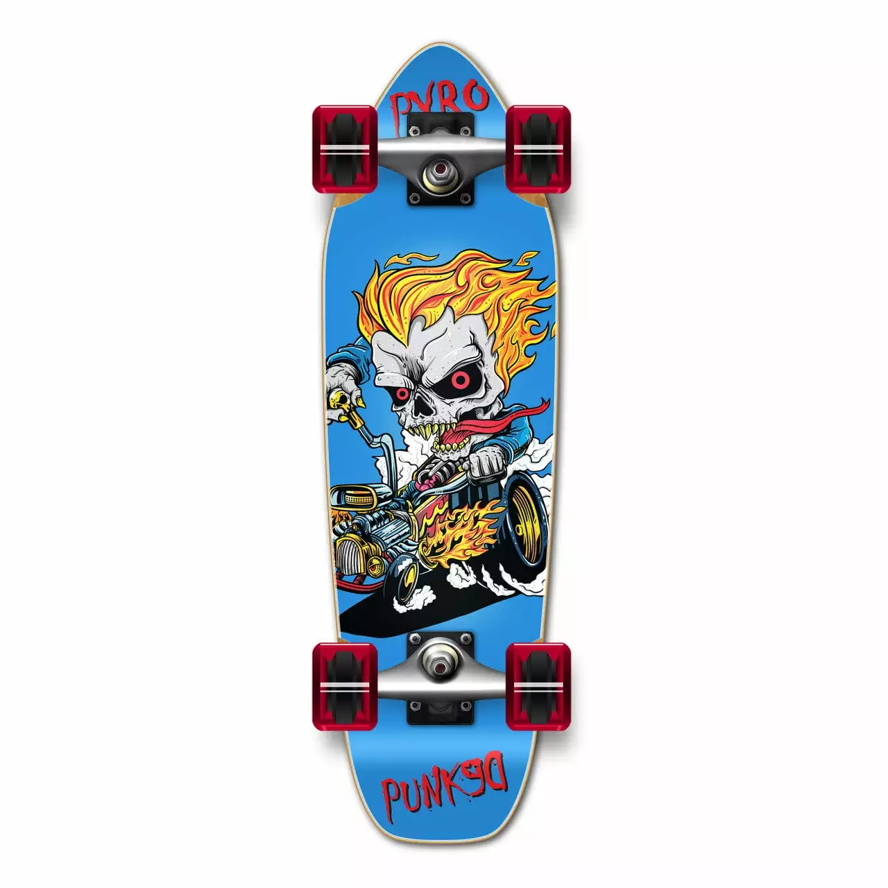 Yocaher Mini Cruiser Hot Rod Pyro Complete