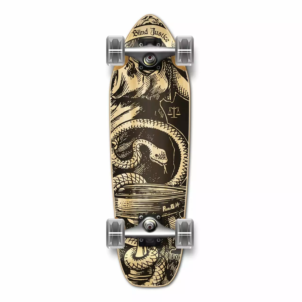 Yocaher Mini Cruiser Natural Blind Justice Complete